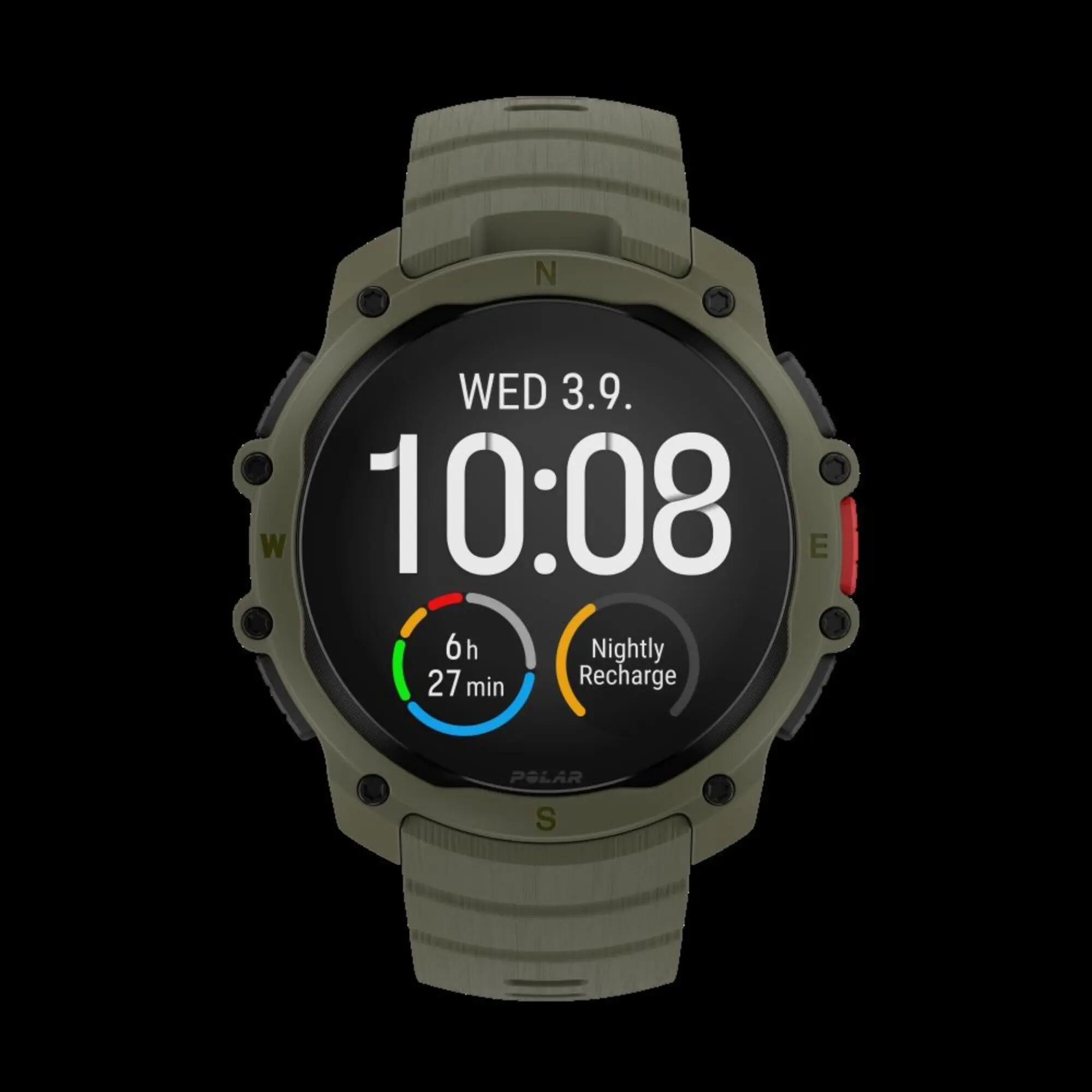Reloj inteligente Polar Street X, verde 3/10