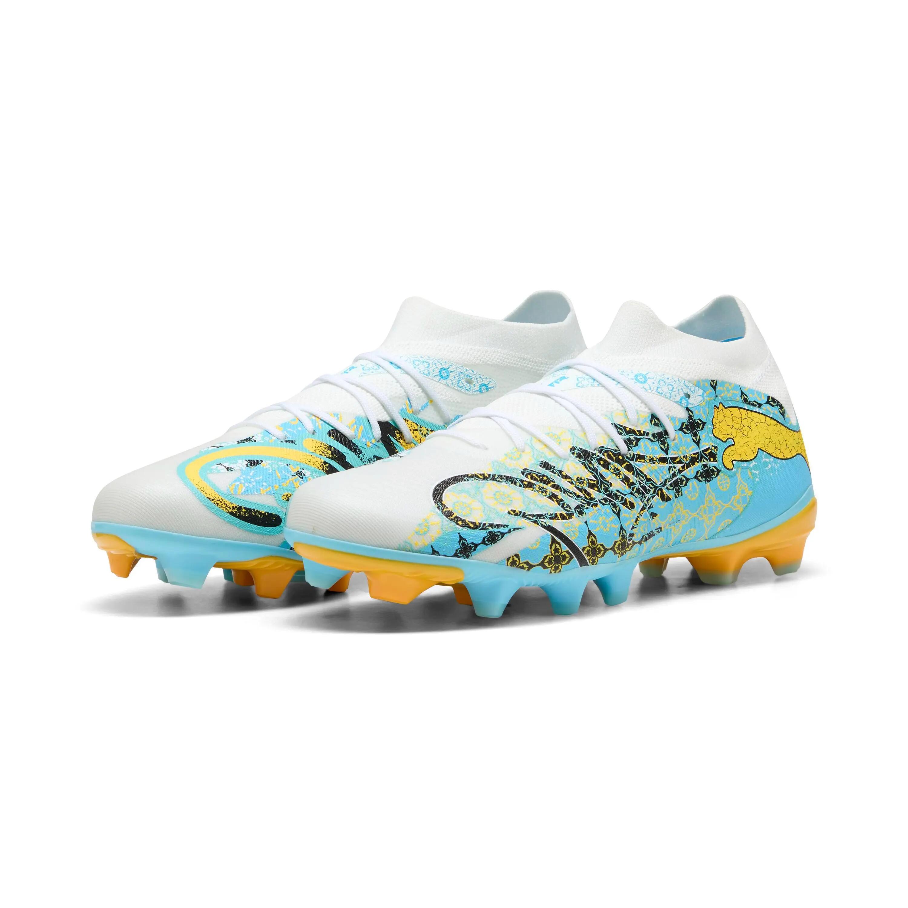Buty piłkarskie FUTURE 9 MATCH PLAYMAKER FG/AG PUMA White 3/6