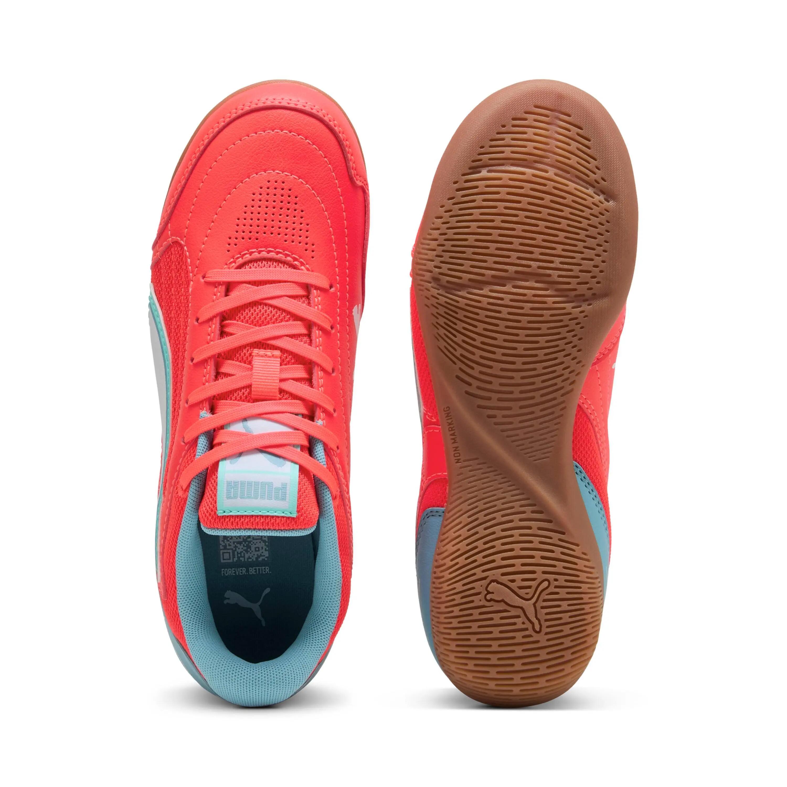 Buty dziecięce na halę PUMA TRUCO IV Jr Ultra Red White 5/6