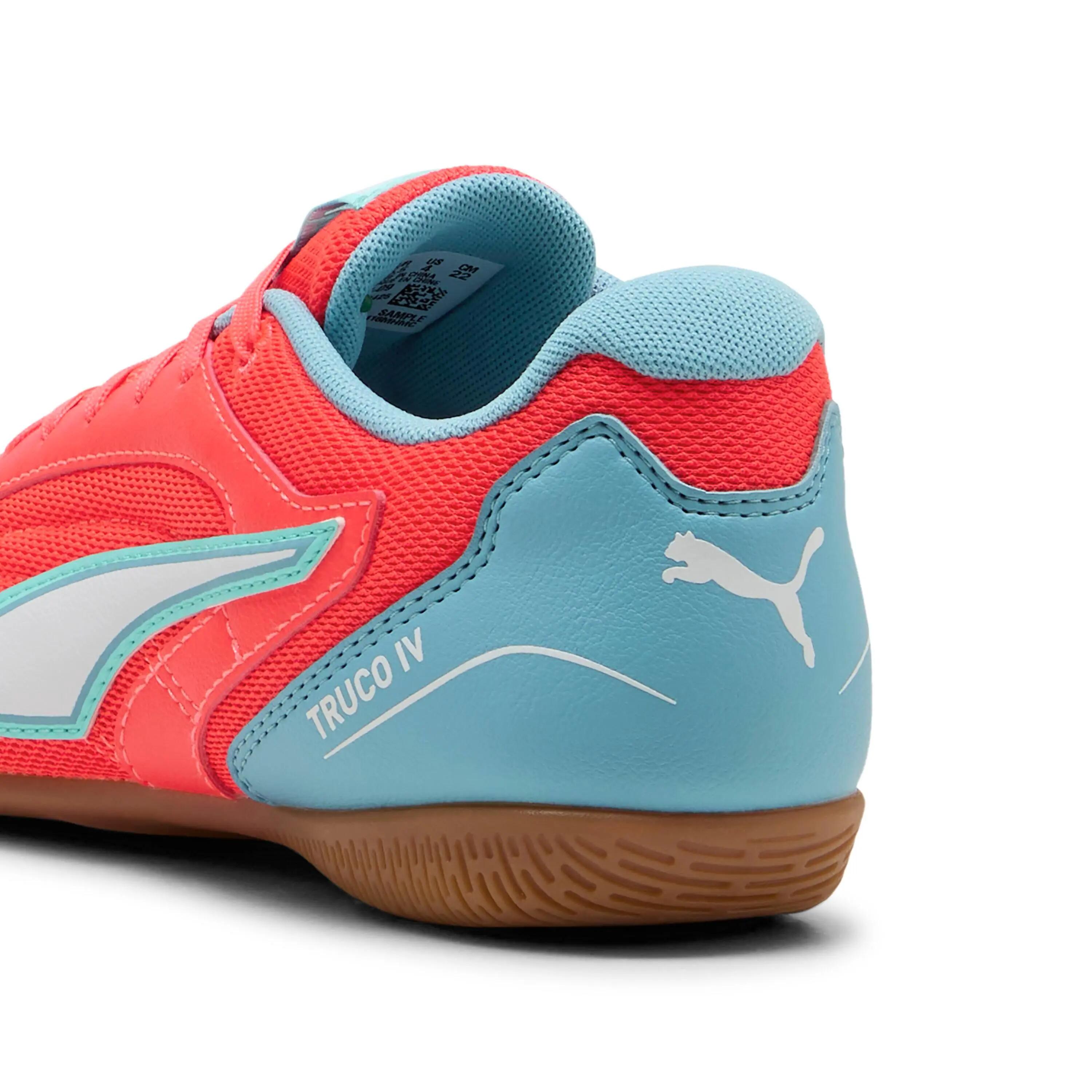 Buty dziecięce na halę PUMA TRUCO IV Jr Ultra Red White 6/6