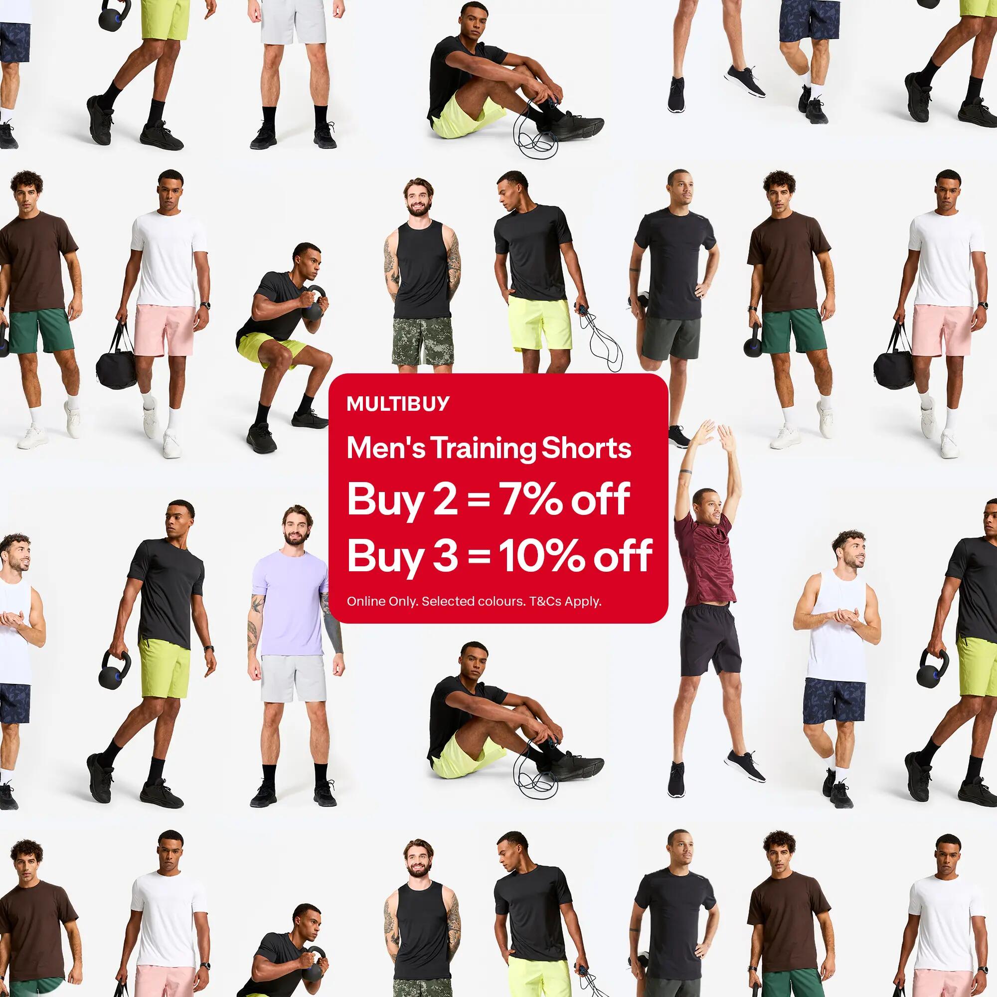 Men's Breathable Fitness Shorts with Zip-Up Pockets - Black 2/7