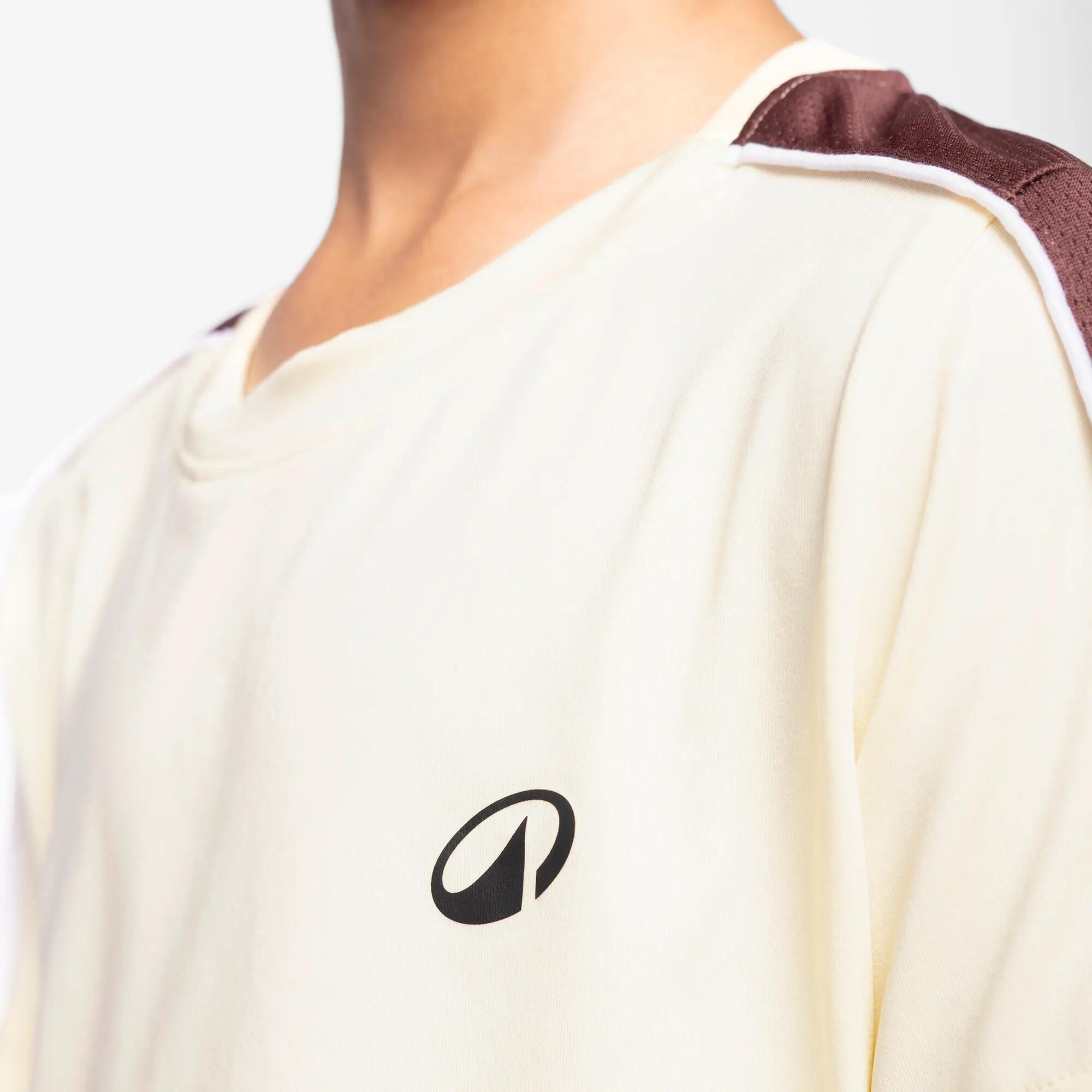 Kids' Crew-Neck Tennis T-Shirt TTS Dry JR - Beige -  5