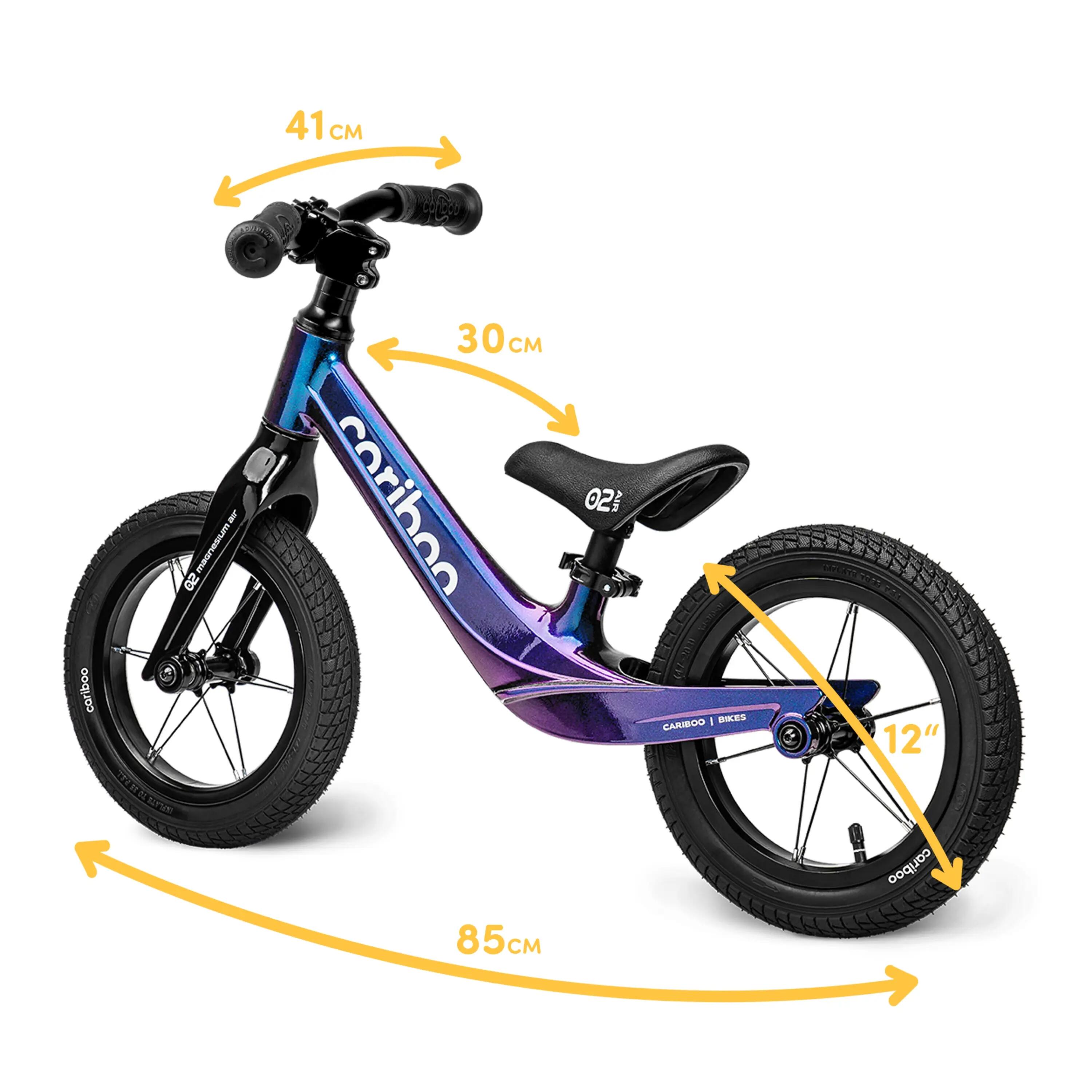 Rowerek biegowy Cariboo Magnesium Air 8/9