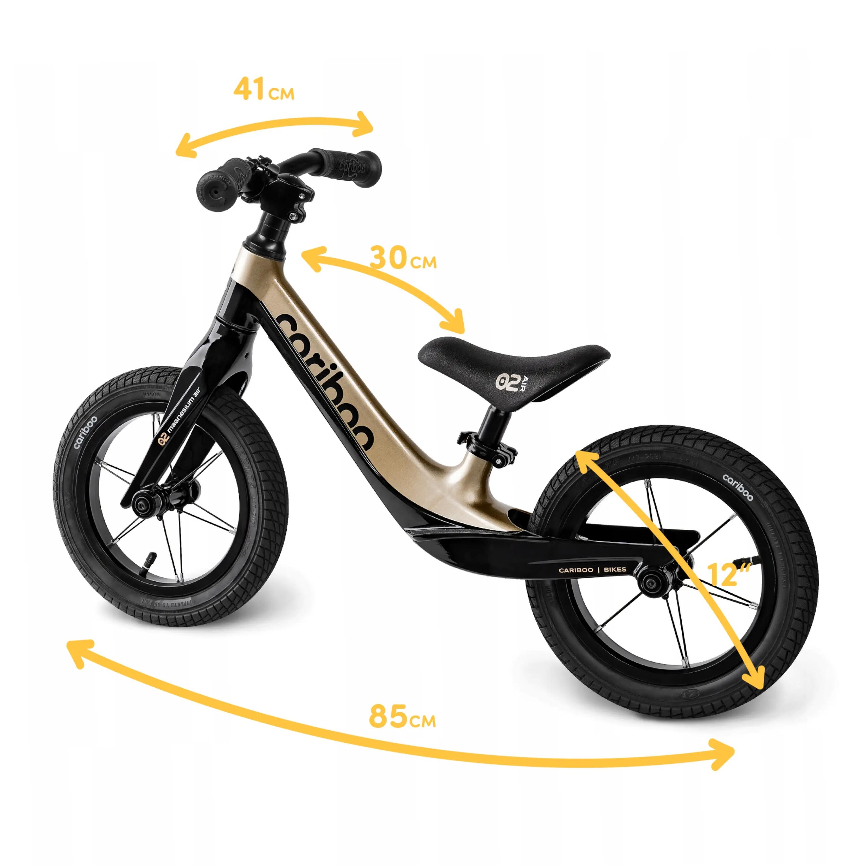 Rowerek biegowy Cariboo Magnesium Air 8/9