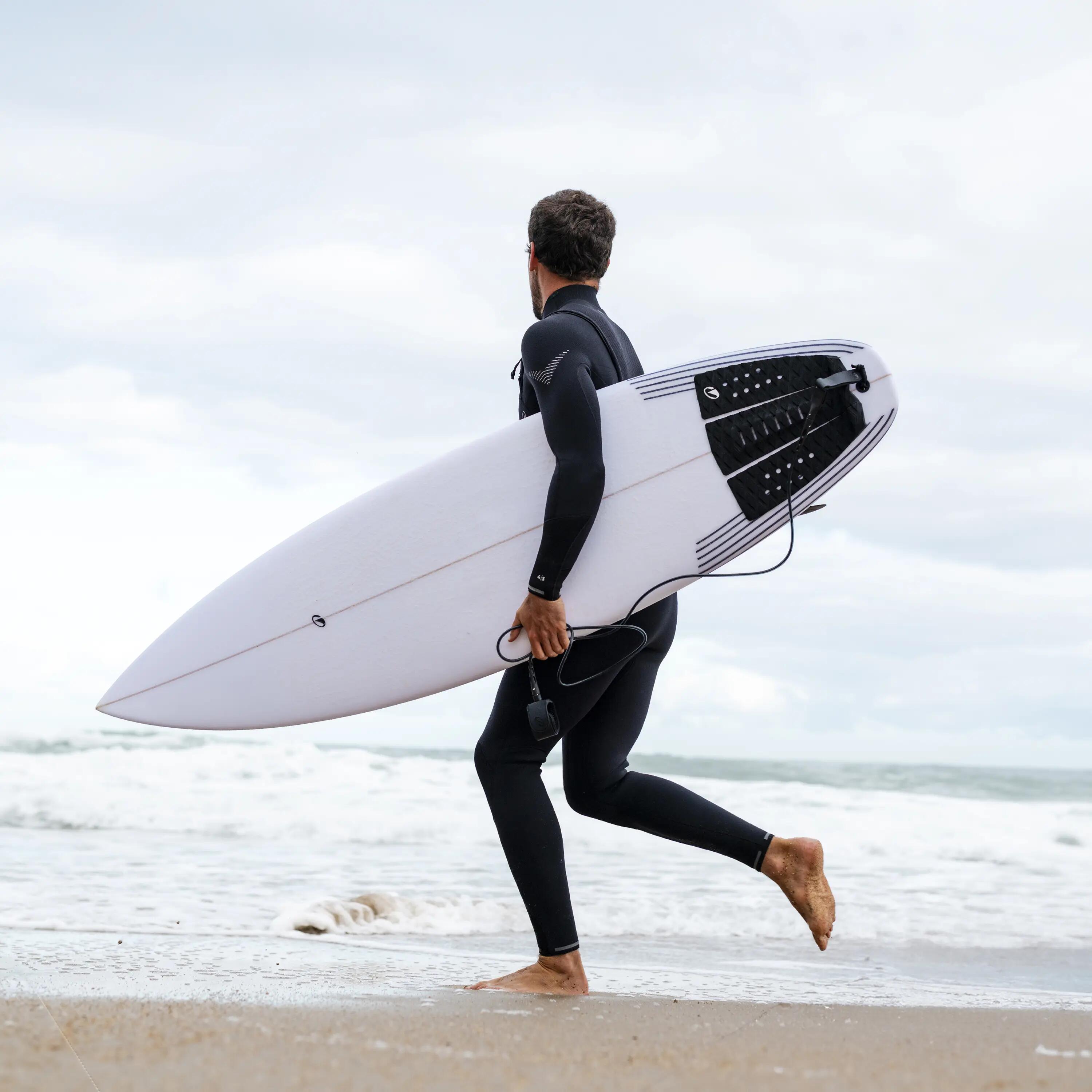 Neoprenanzug Surfen Herren 900 4/3 mm schwarz 6/12