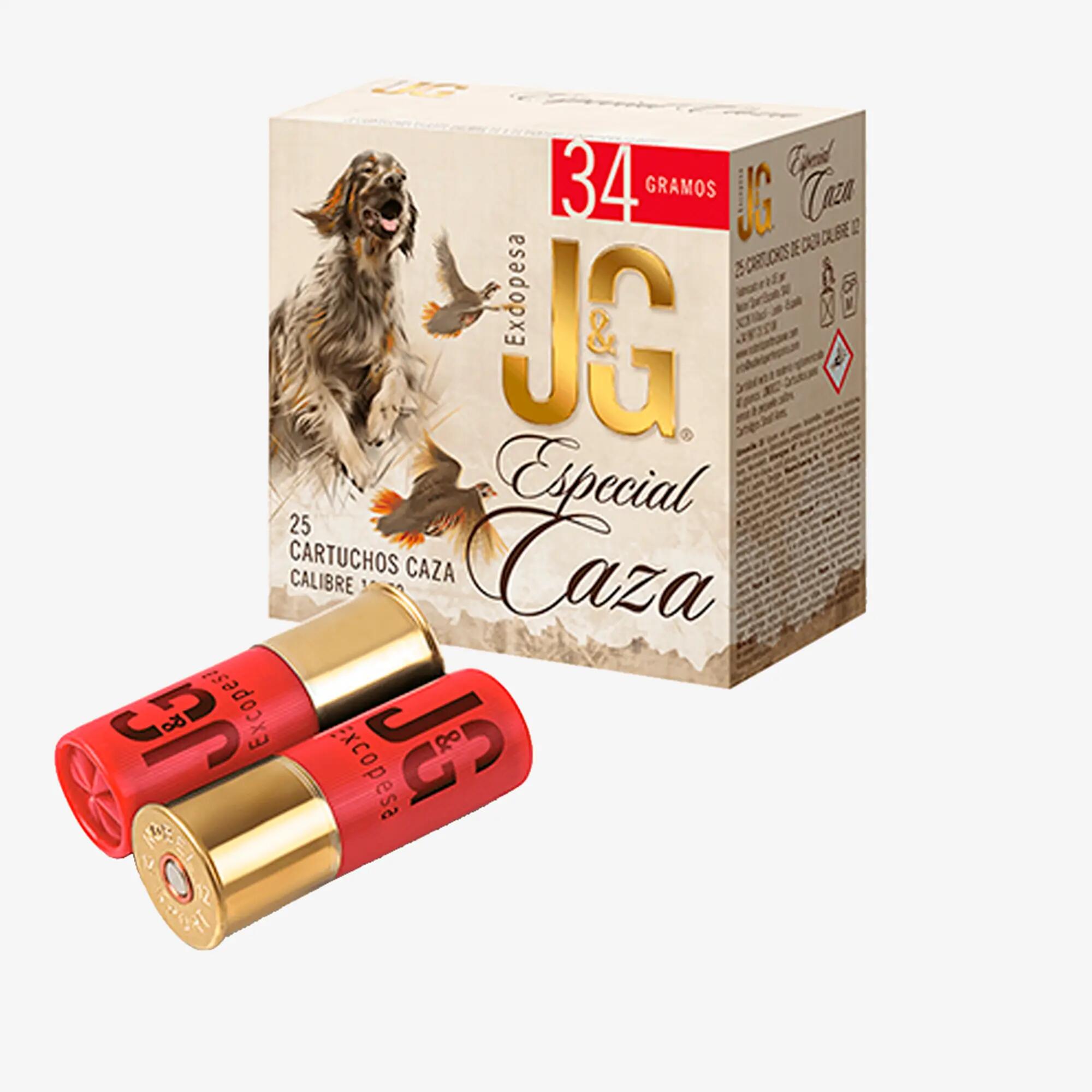 Cartucho Caza Jg Especial caza 34 gr 2/2