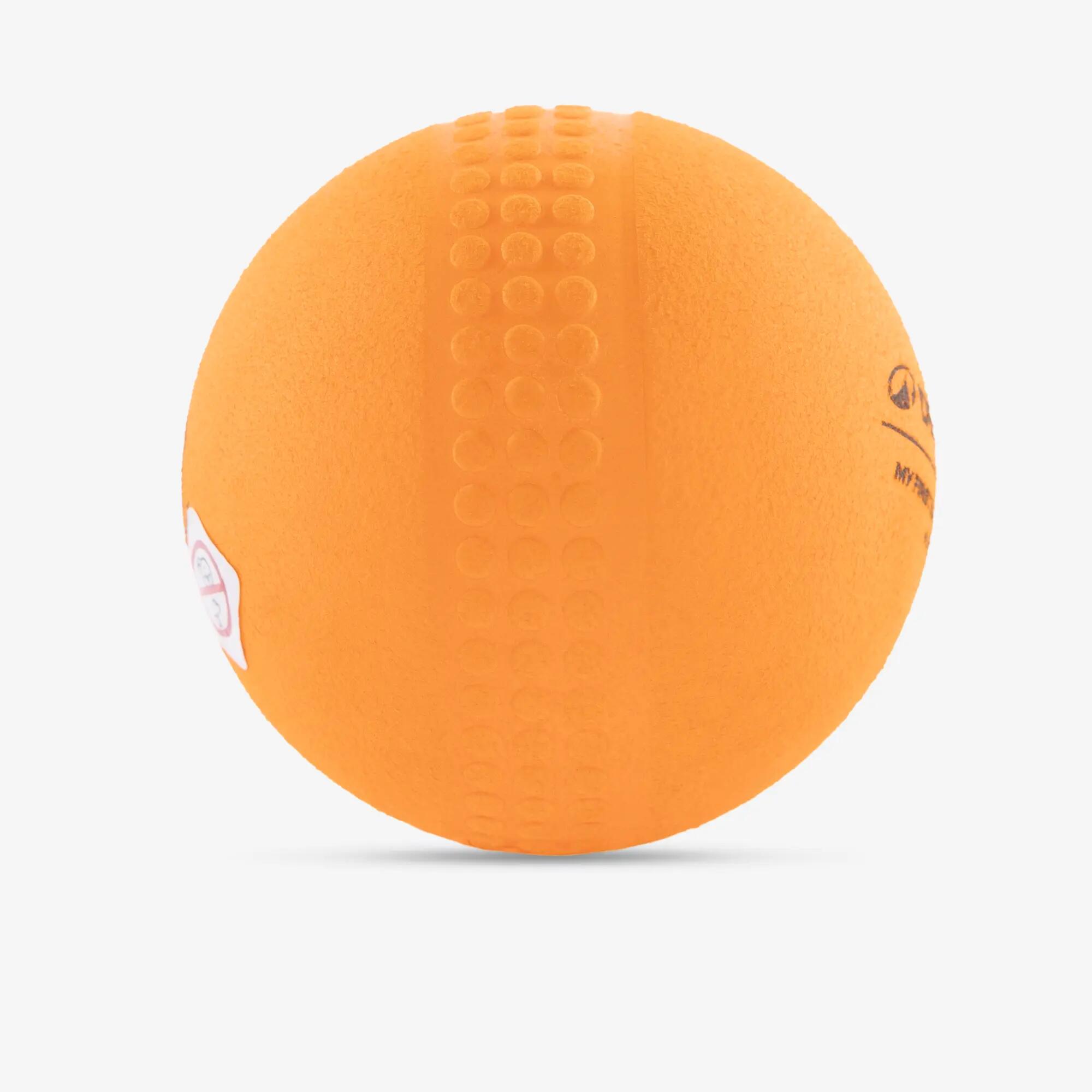 Kids Foam Cricket Ball - Orange -  3
