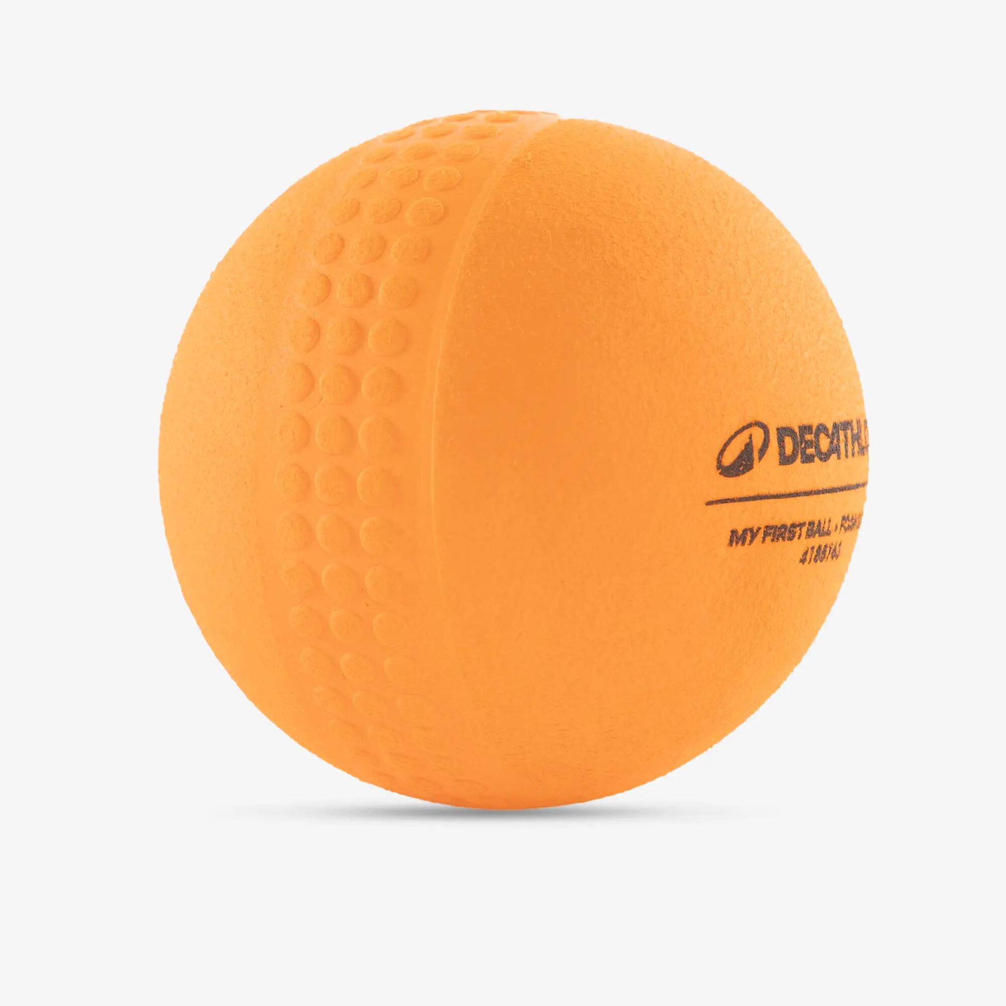 Kids Foam Cricket Ball - Orange -  5