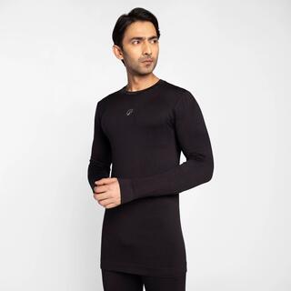 Adult Sun Protective Compression Top Full Sleeve Black