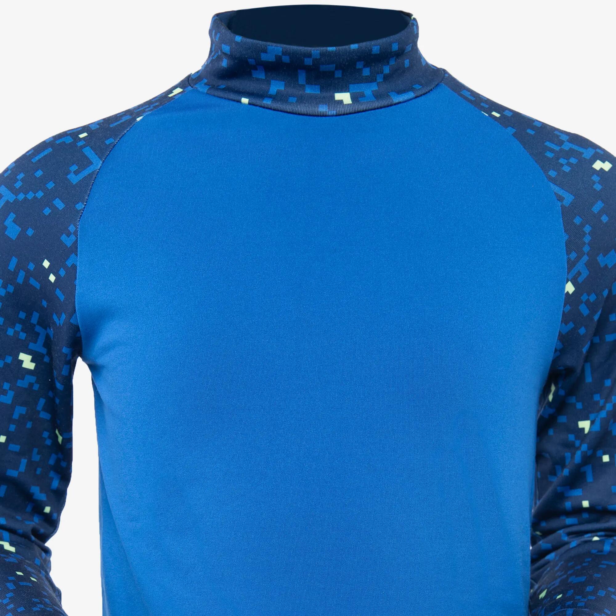 BL TOP SKI 500 JR BLUE -  4
