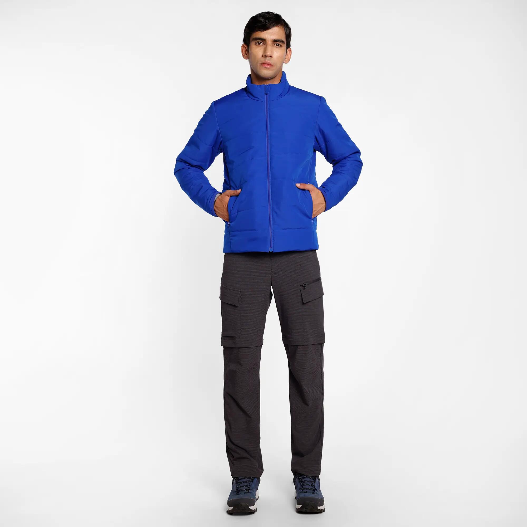 Men Warm Puffer Jacket Blue 0°C MT50 -  3