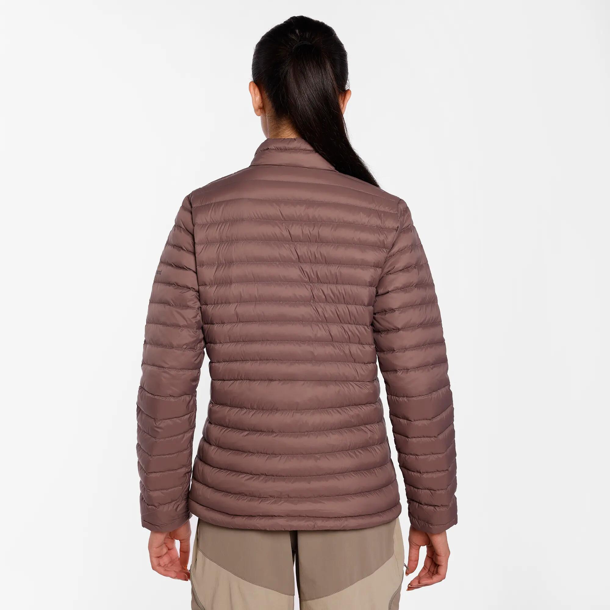 Women Lightweight Packable Down Jacket TREK100 Upto -5°C - Brown -  5