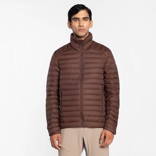 Men Lightweight 700 CUIN Packable Down Jacket MT100 Upto -5°C - Brown