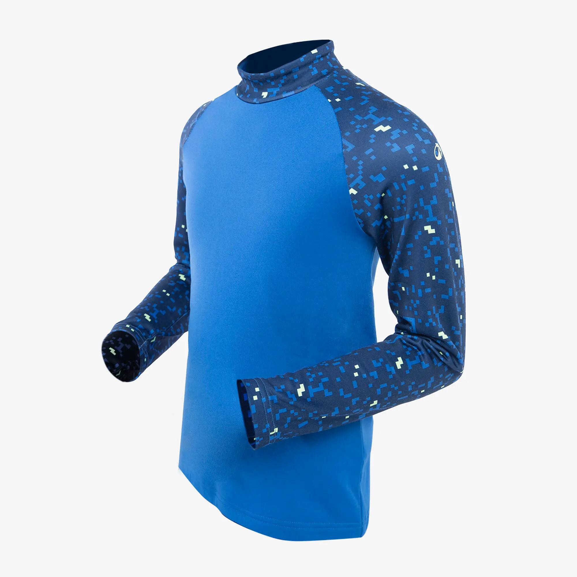 BL TOP SKI 500 JR BLUE -  5