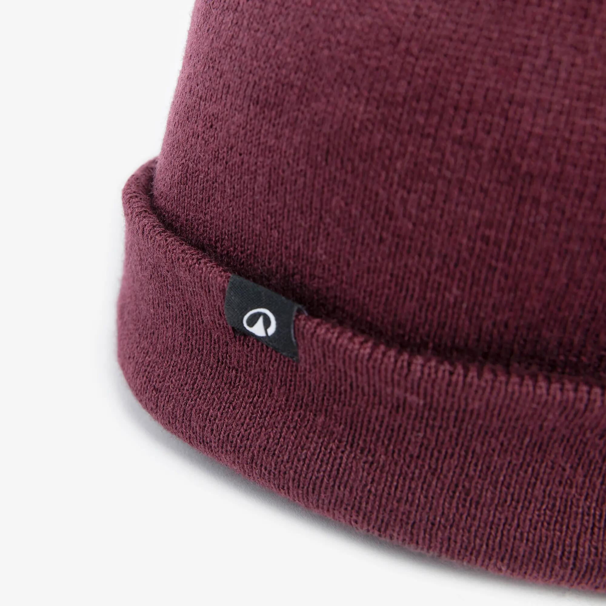 Adults’ reversible hat, RIDER 500 Burgundy -  5