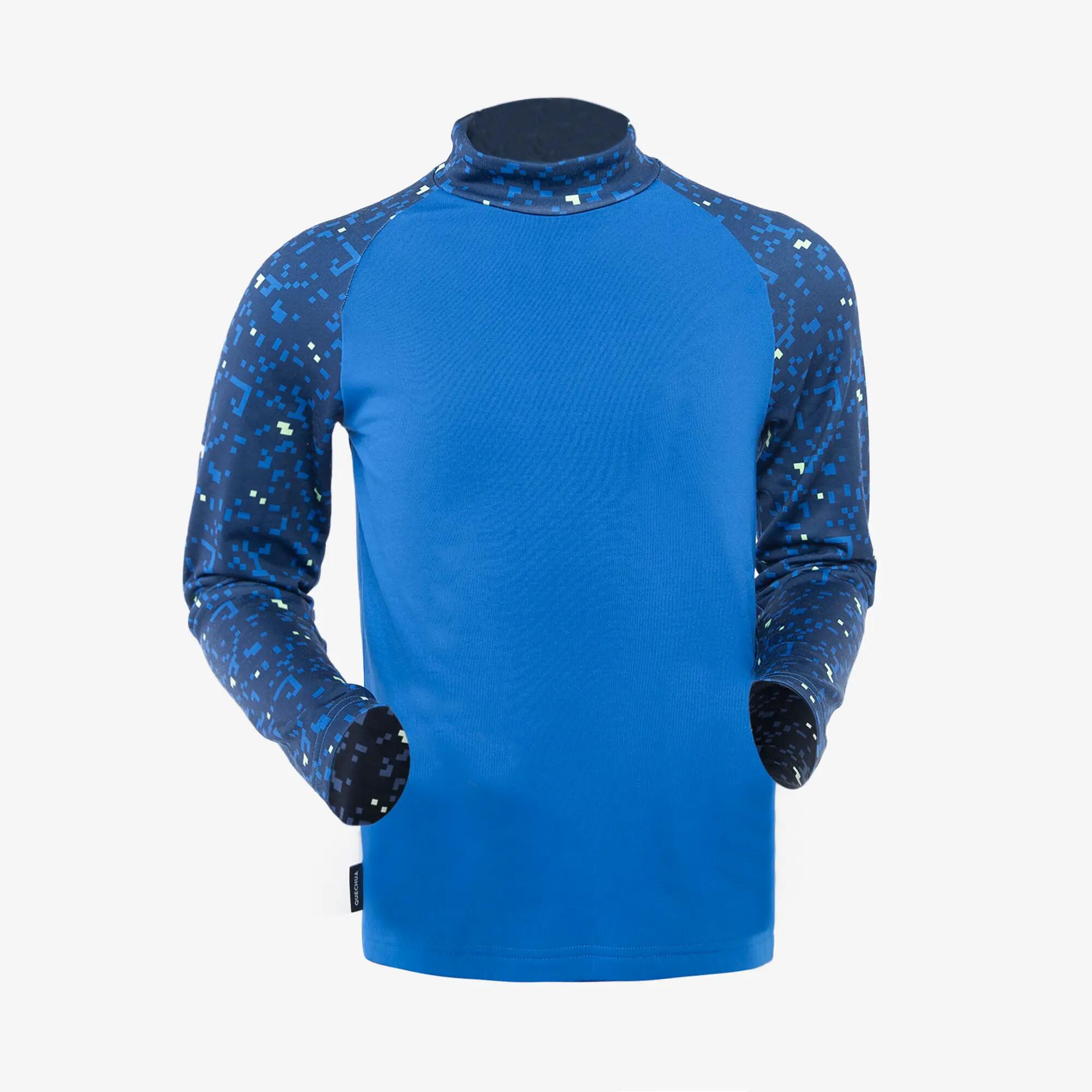 BL TOP SKI 500 JR BLUE -  1