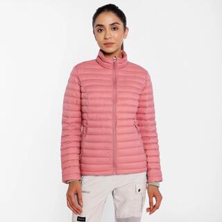 Women Lightweight Packable Down Jacket TREK100 Upto -5°C - Peach