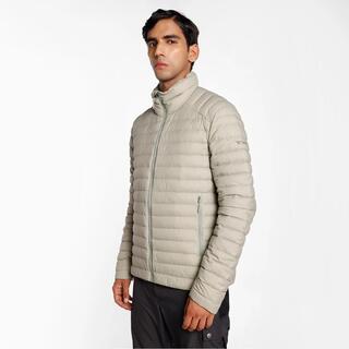 Men Lightweight 700 CUIN Packable Down Jacket MT100 Upto -5°C - Beige
