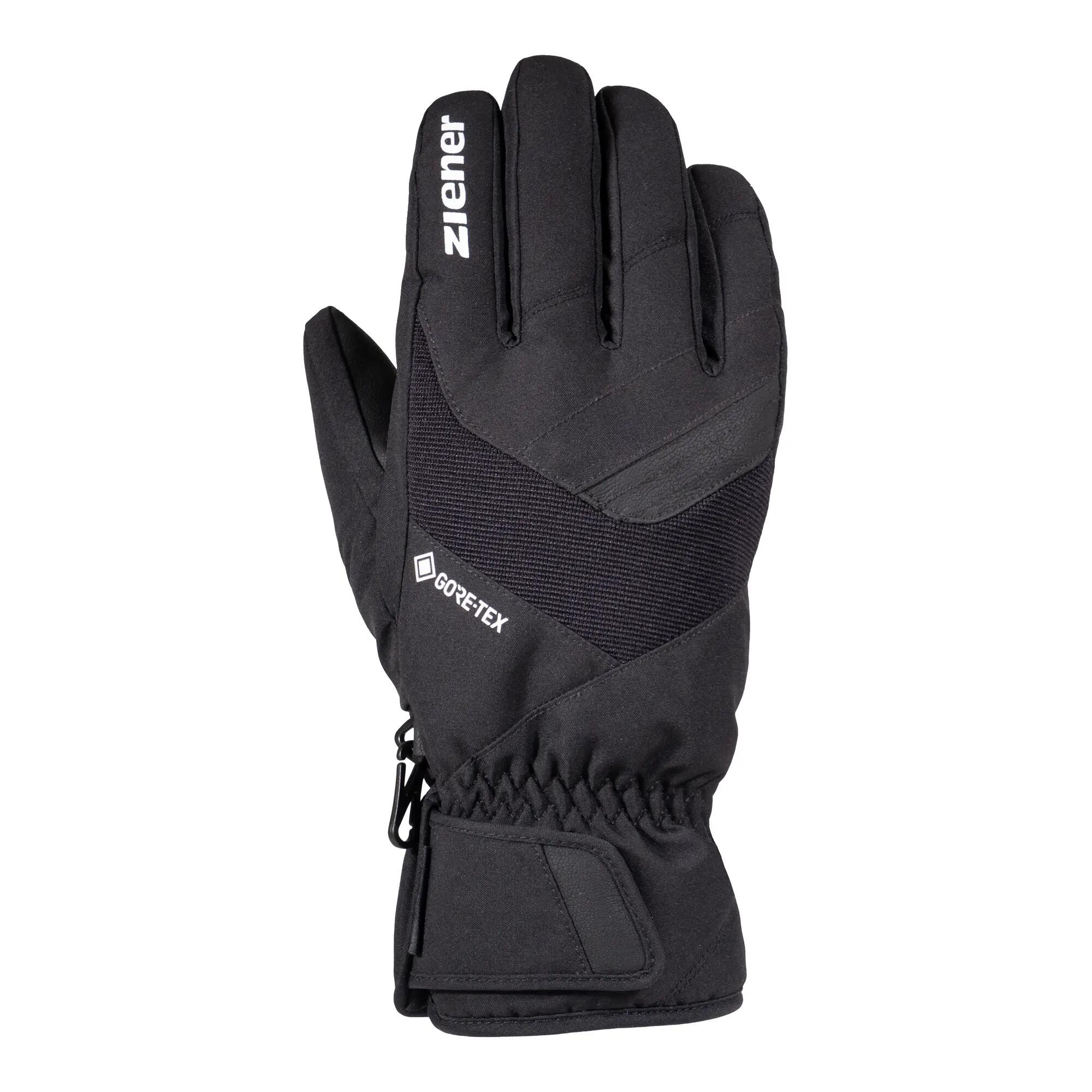 Guanti sci adulto Ziener 1734 GORE-TEX® nero e bianco 2/2