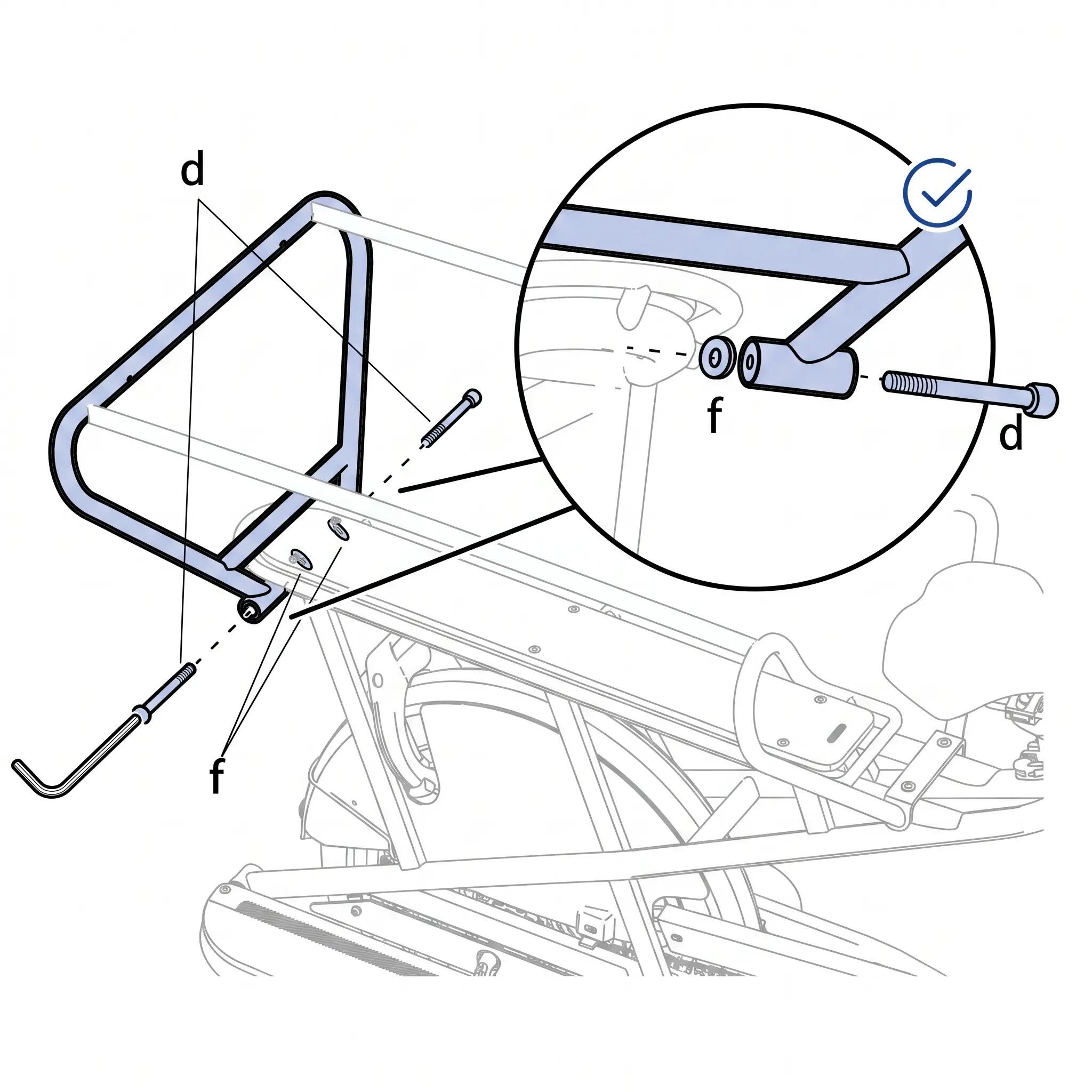 Kit Adaptación Barrera Infantil V2 > Longtail R500E 2/3