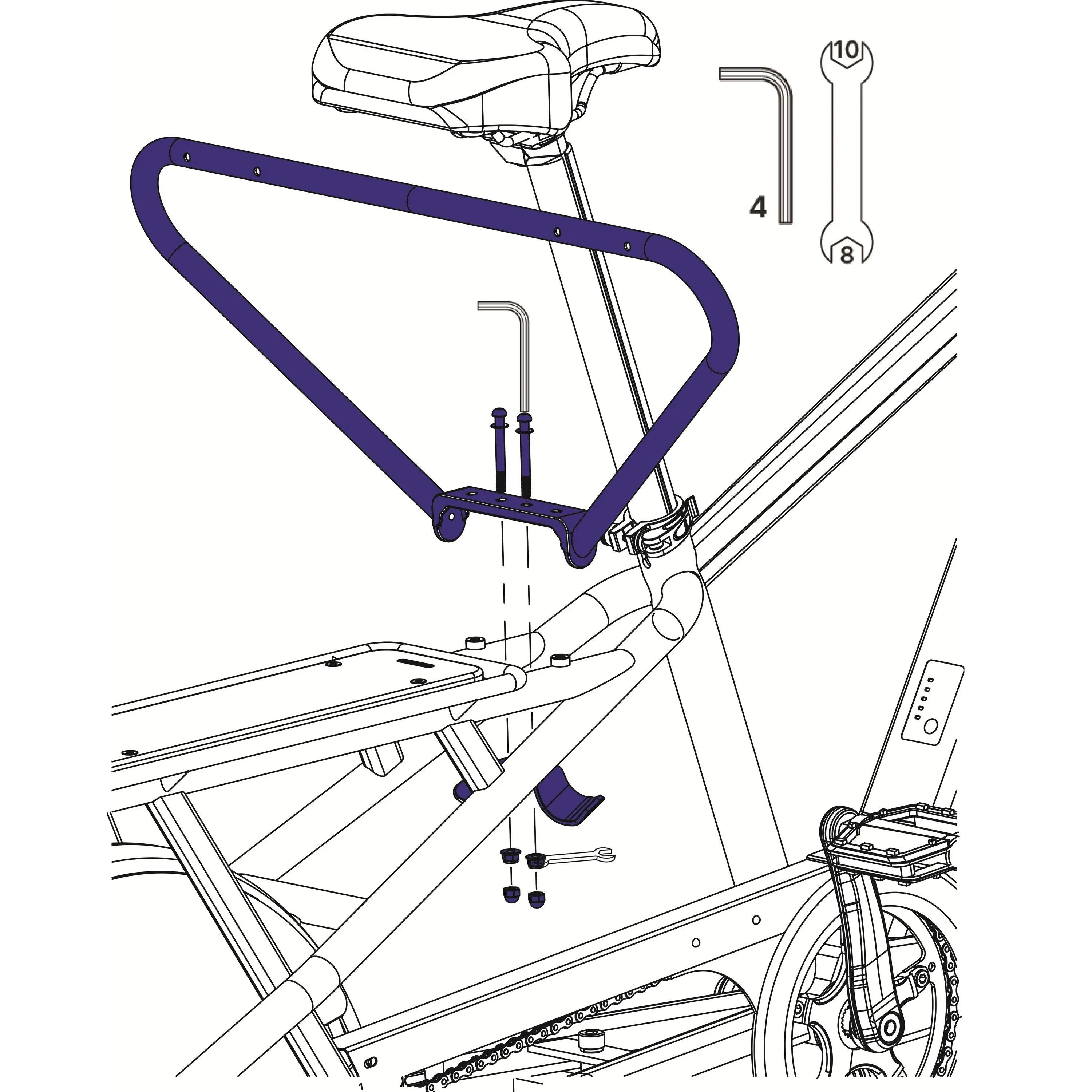 Kit Adaptación Barrera Infantil V2 > Longtail R500E 3/3