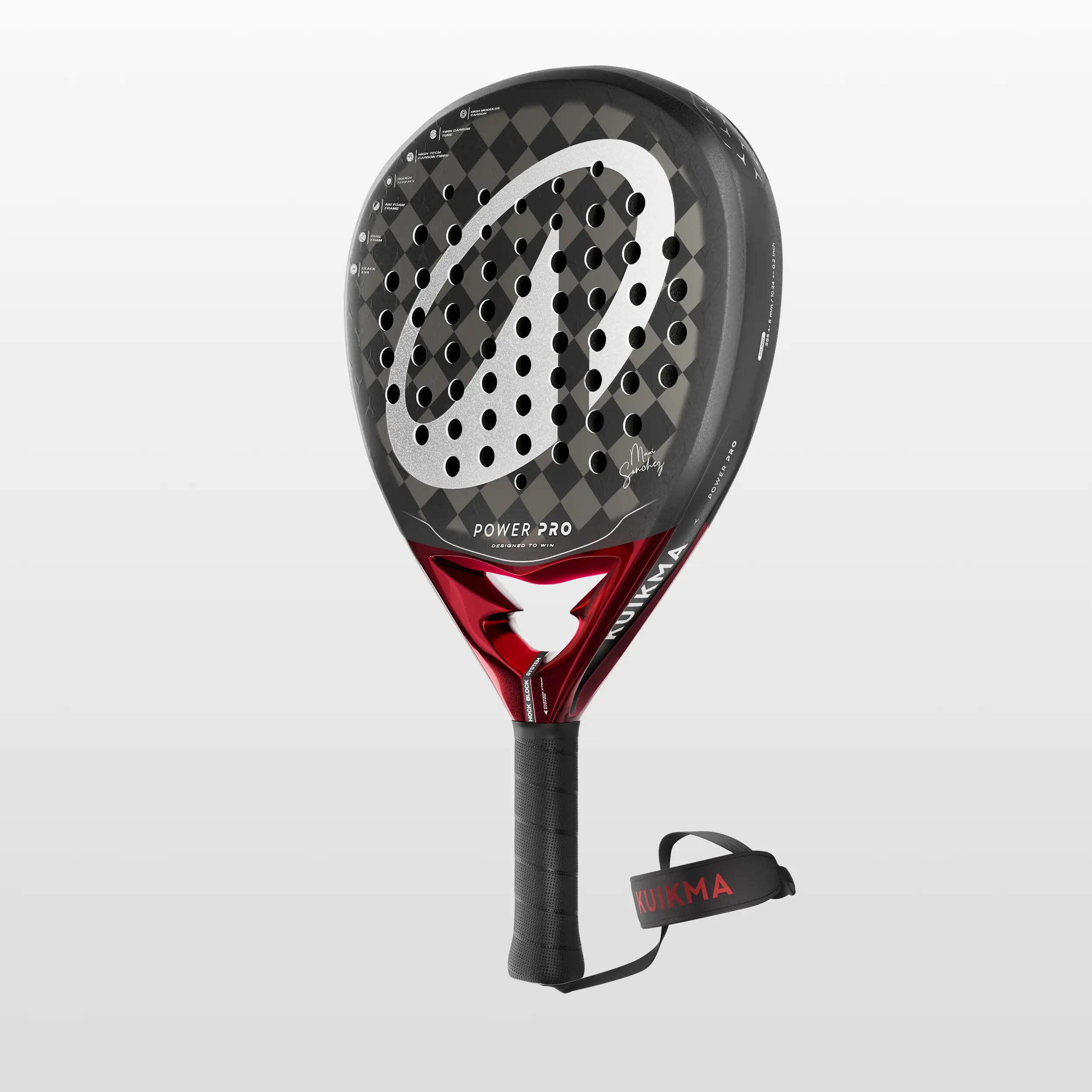 Pala de pádel adulto - Kuikma Power Pro MAXI SANCHEZ 18/39