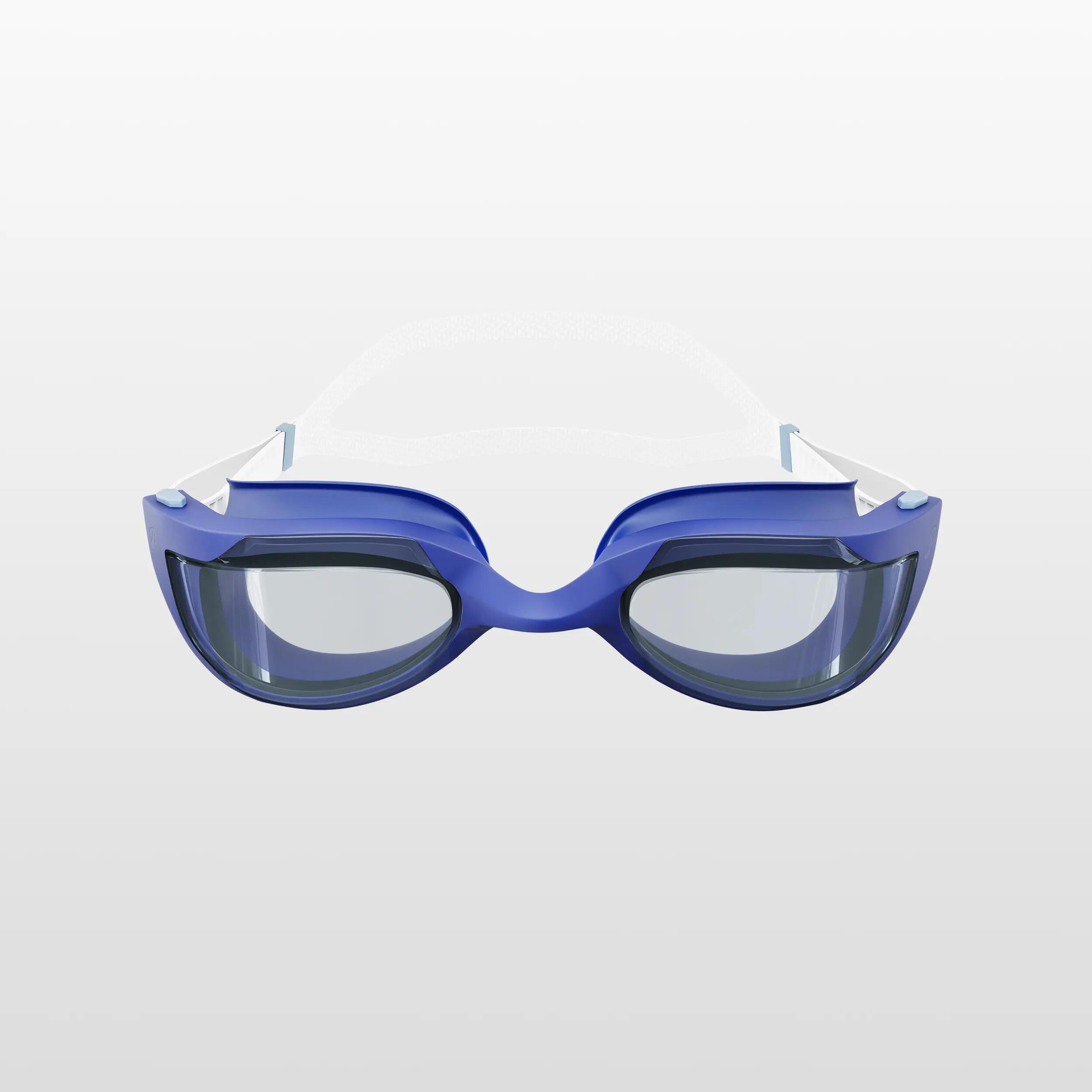 Swimming goggles, Spirit blue tinted blue white - new antifog treatment -  1