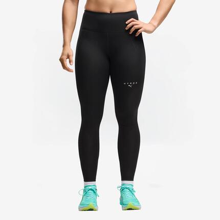Legging de fitness Hyrox 7/8 femme, noir