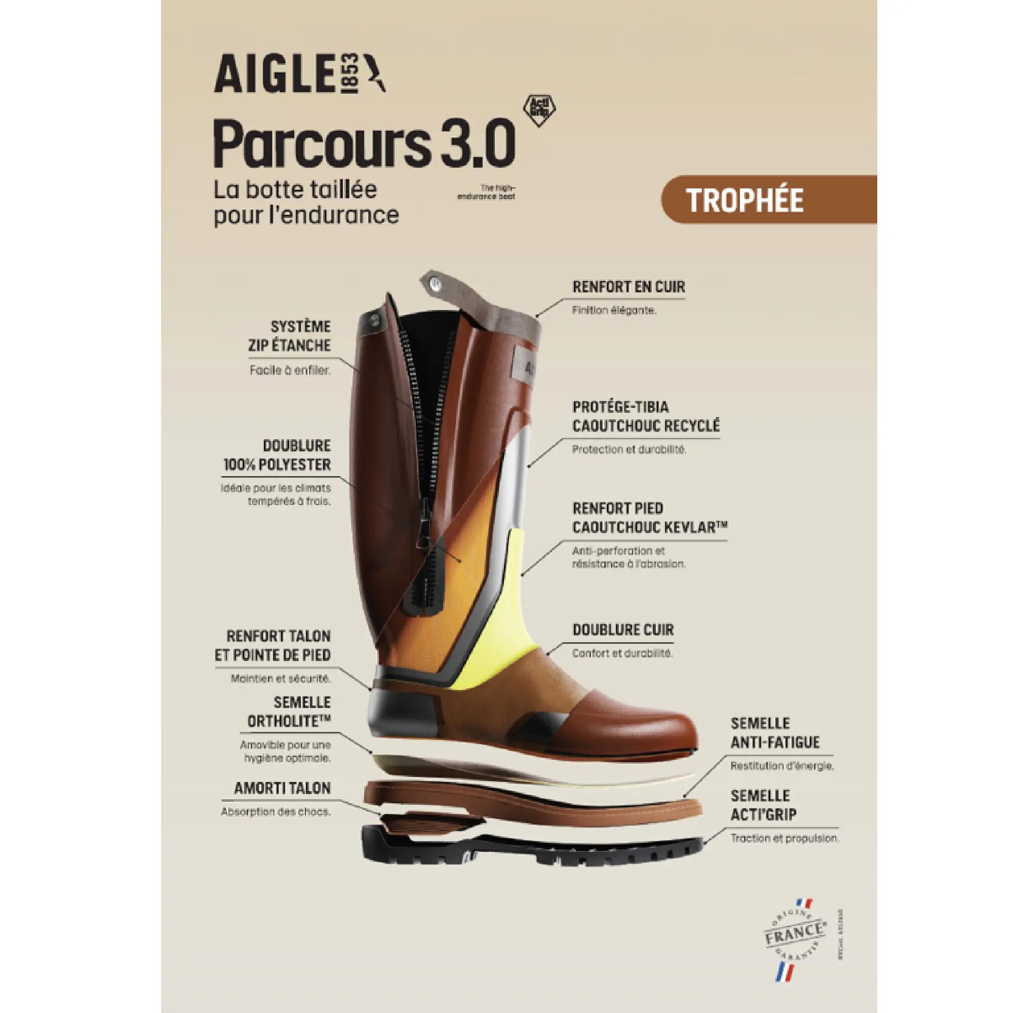 Bottes PARCOURS 3.0 Trophée Aigle 6/8
