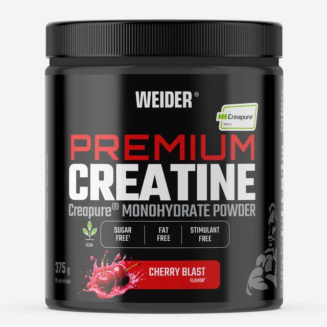 Creatina monohidrato Creapure® sabor cereza 375g Weider Cherry Blast