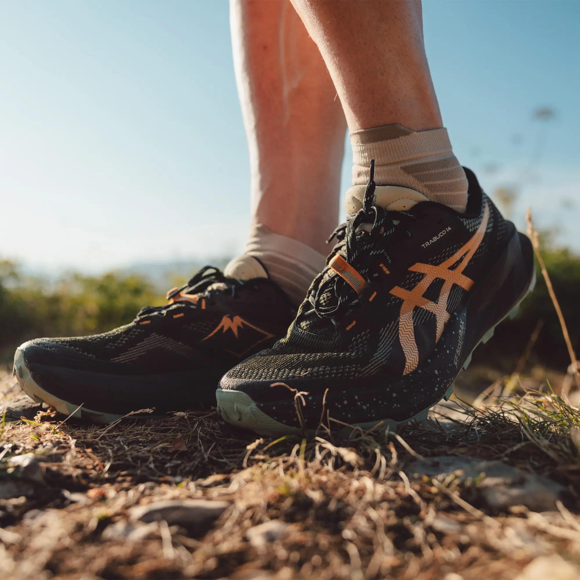 Trailschoenen voor heren Trabuco 14 zwart/kaki 11/13