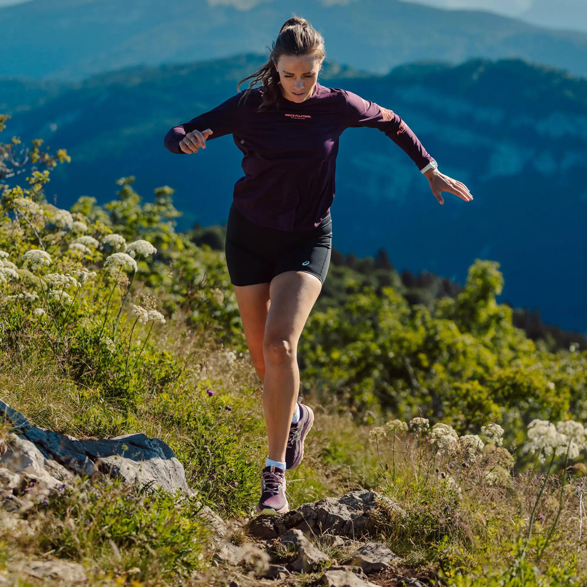 Chaussures de running trail femme, Asics Trabuco Terra 3 5/11