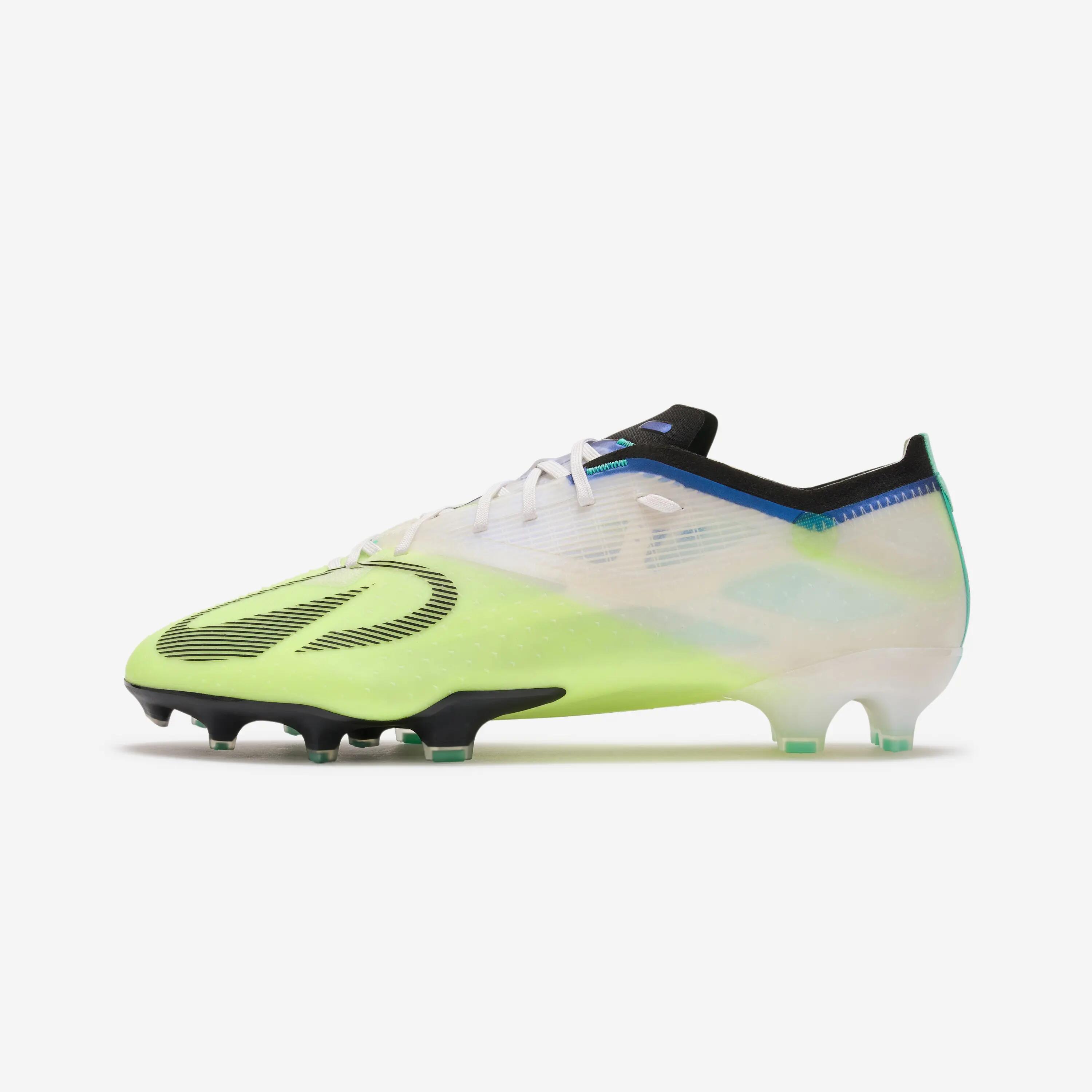 Încălțăminte fotbal adulți, CLR 8 Elite FG Alb Galben