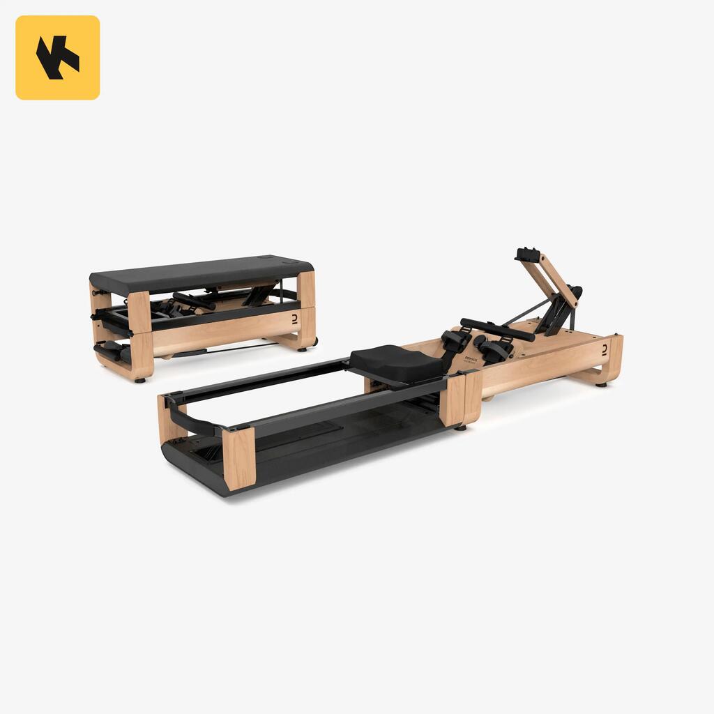 Self-Powered Smart 3-in1 Rowing Machine Woodrower with Decathlon Warranty