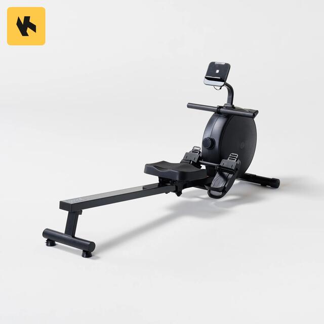 DOMYOS Smart rowing machine, Initial Rower 100, black