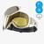 Masque de ski et de snowboard tous temps enfant et adulte, G500i, blanc