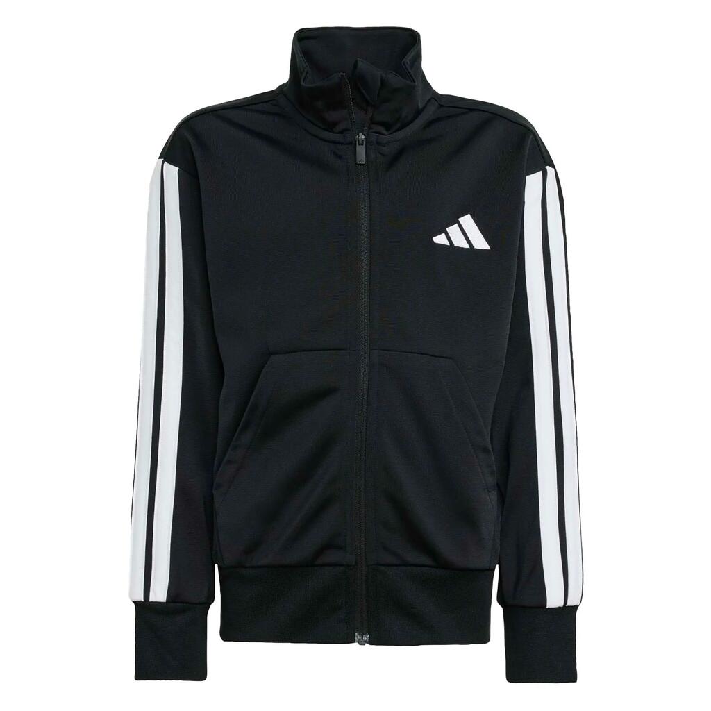 JM0891 Adidas Tracksuit Jr BLACK WHITE