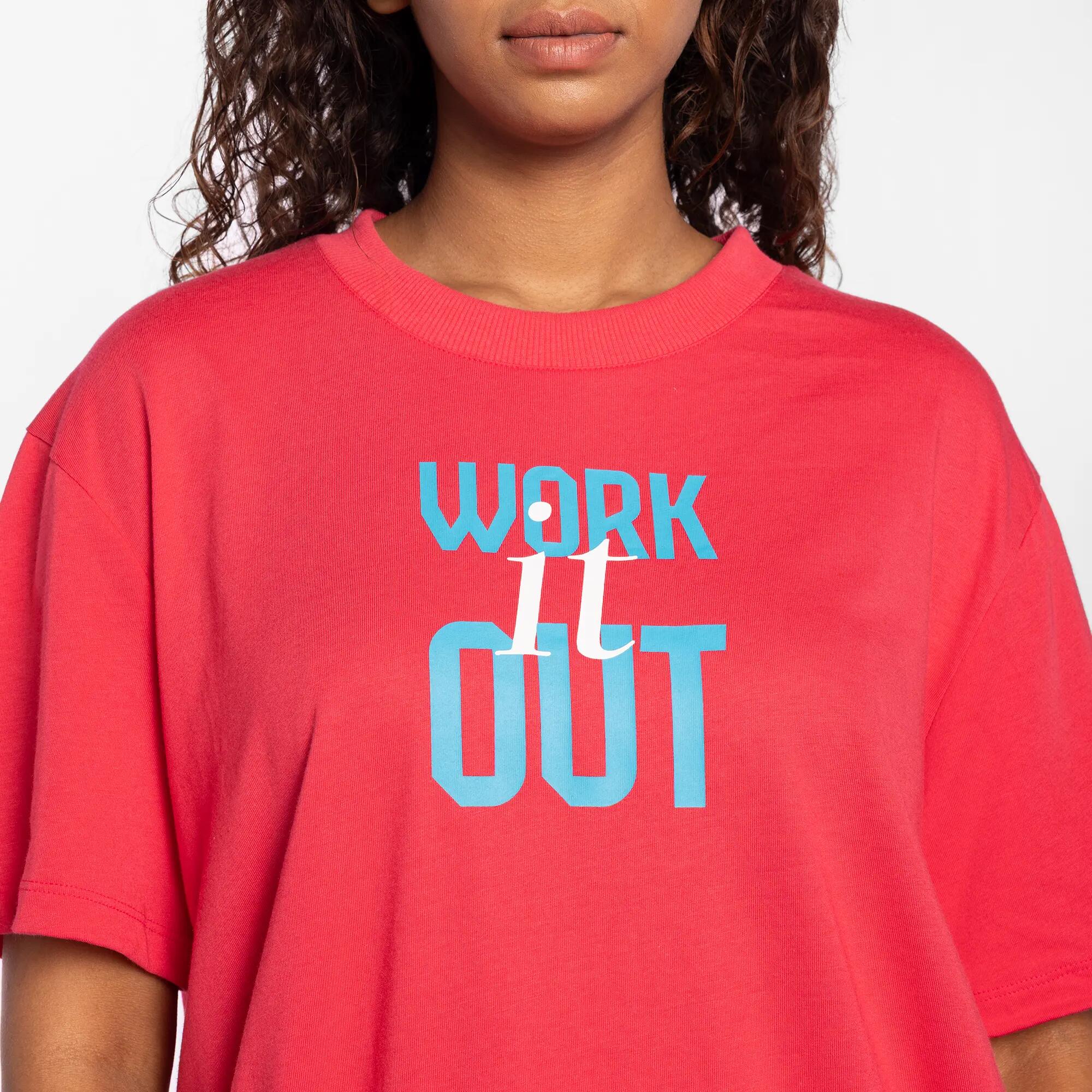 Women's Oversize Cotton T-Shirt - White -  4