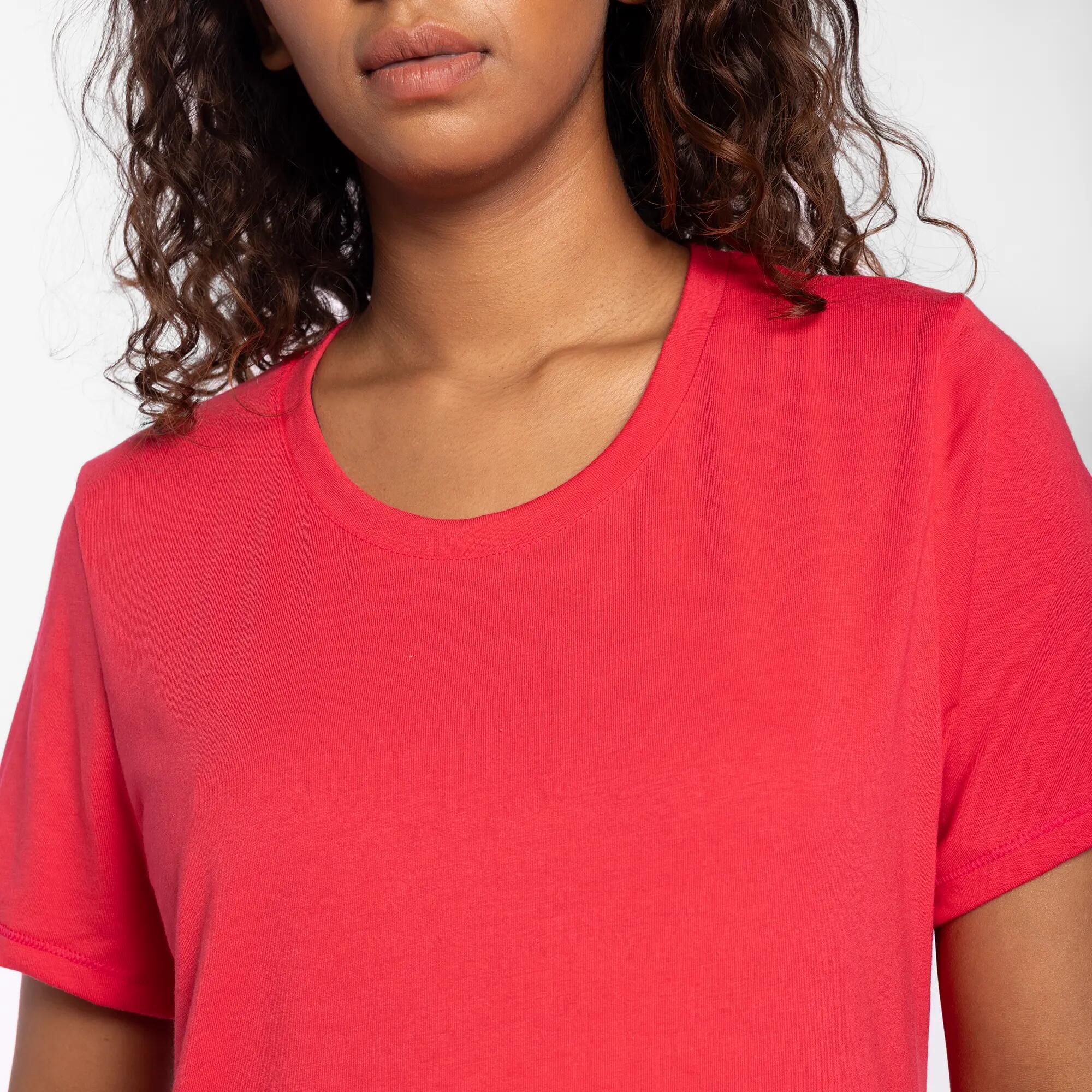 Women's Short-Sleeved T-Shirt Coolmax - Cherry Pink -  3