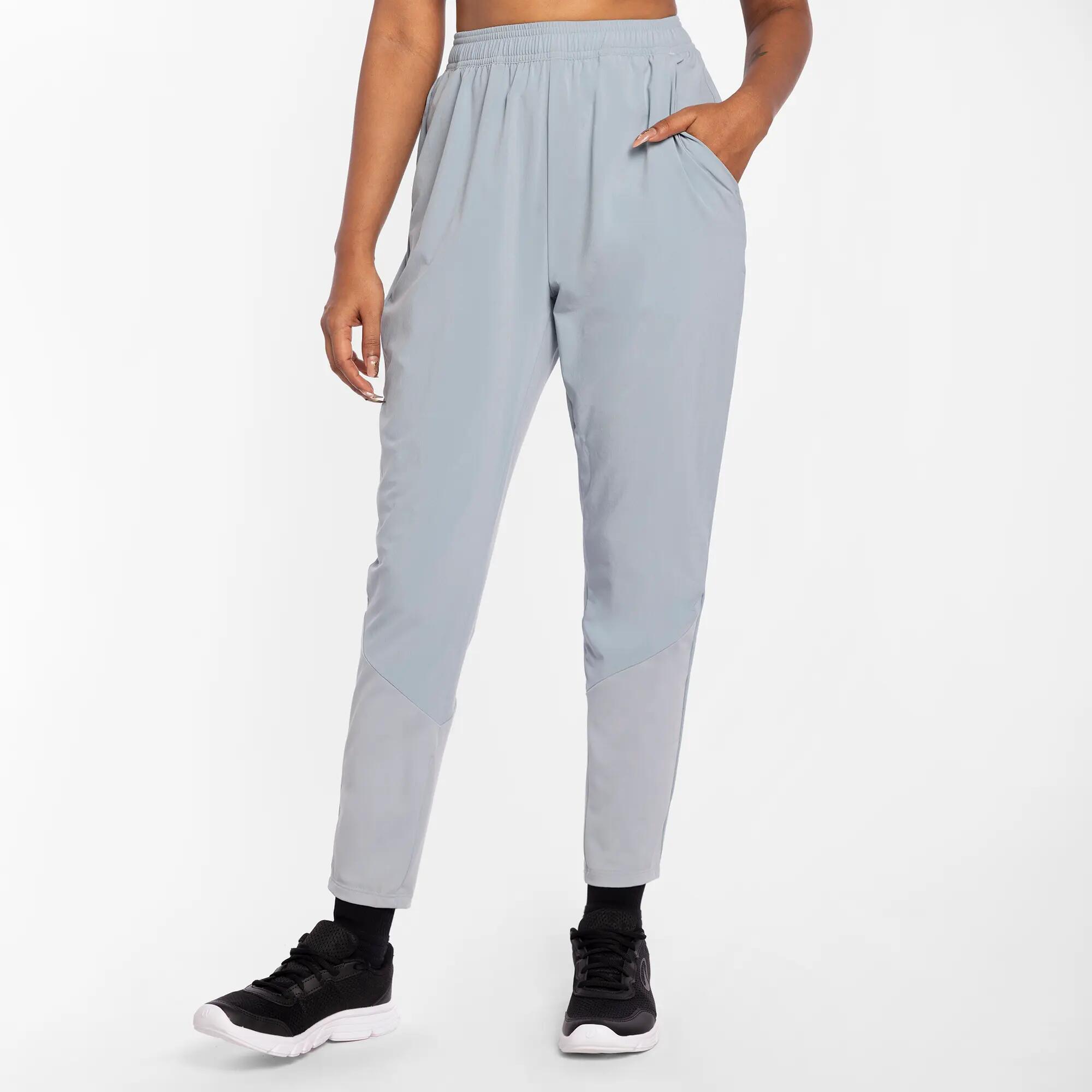 Women's Fitness Cardio Training Bottoms 100 -wenge brown -  2