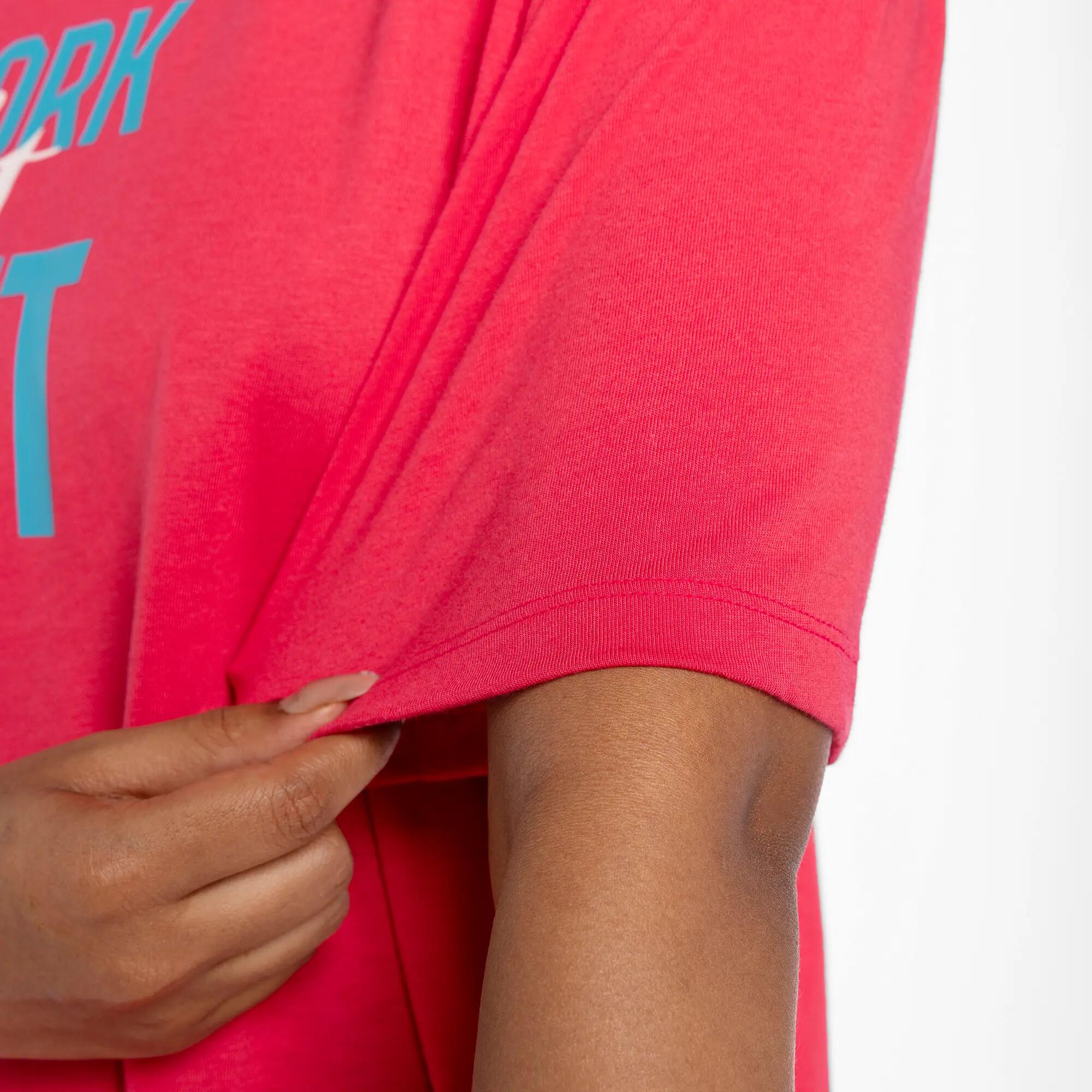 Women's Oversize Cotton T-Shirt - White -  5