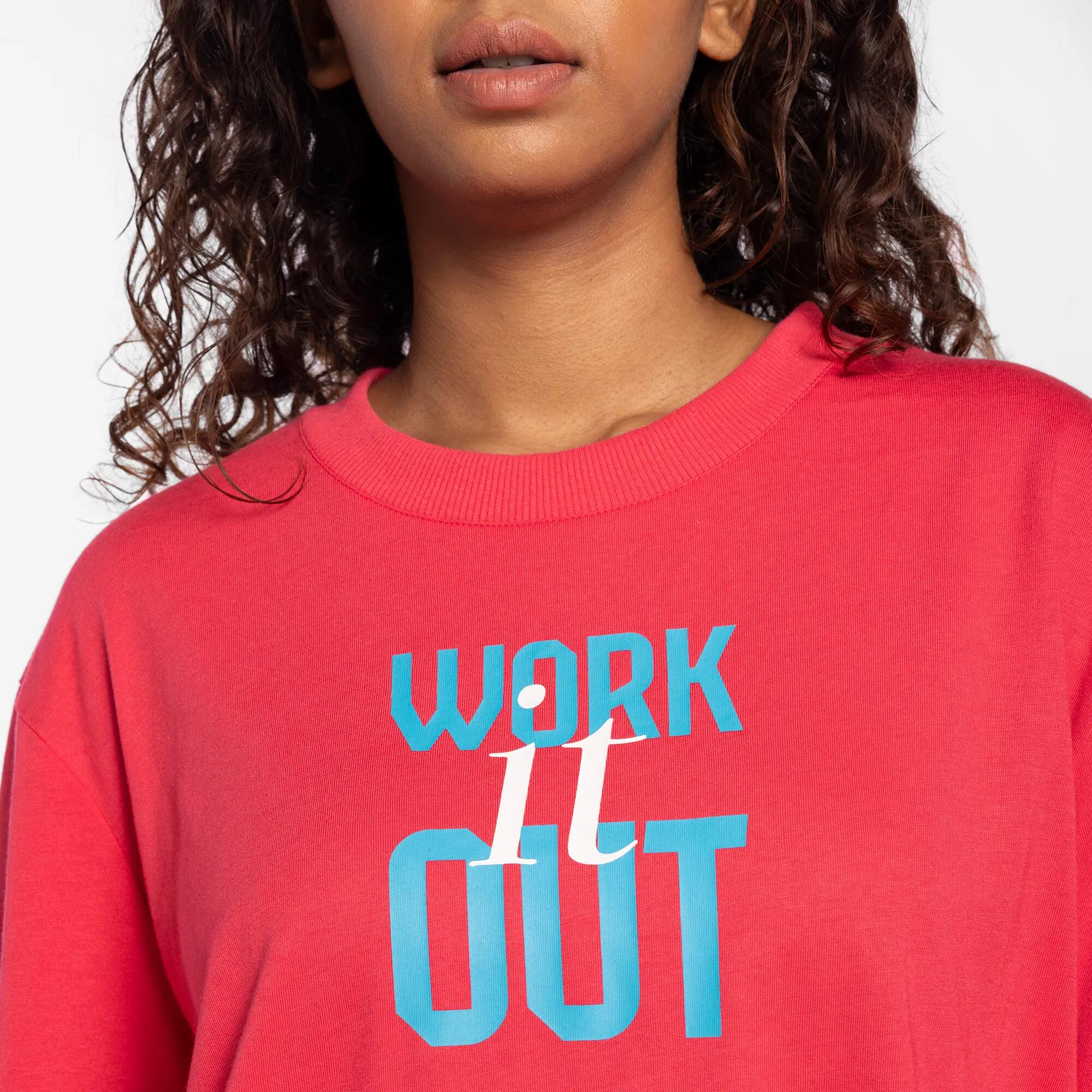 Women's Oversize Cotton T-Shirt - White -  3