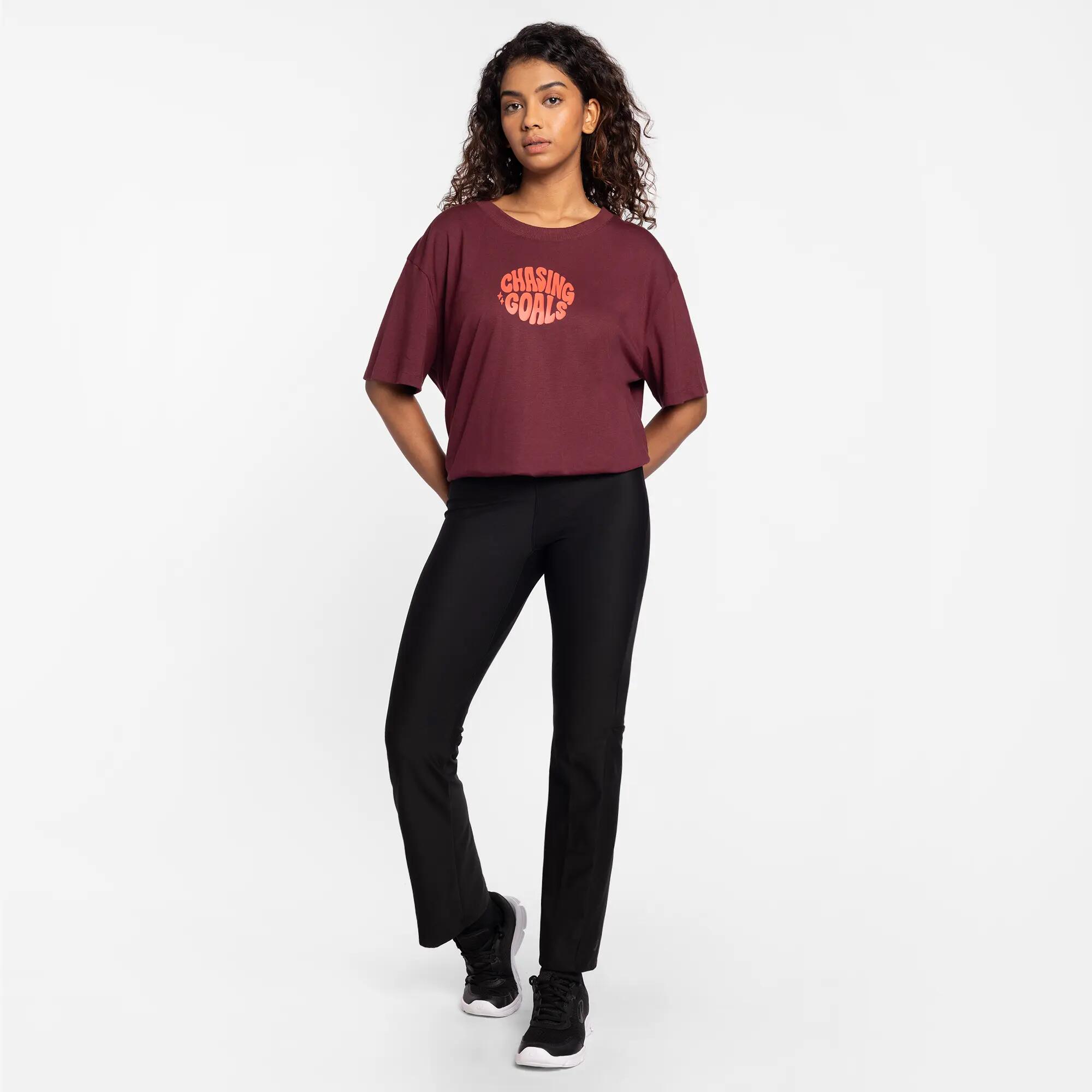 Women's Oversize Cotton T-Shirt - White -  2