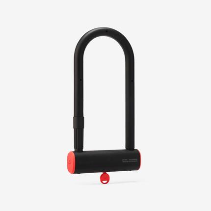 Beugelslot voor fiets bestand tegen doorslijpen gecertificeerd D1200 L