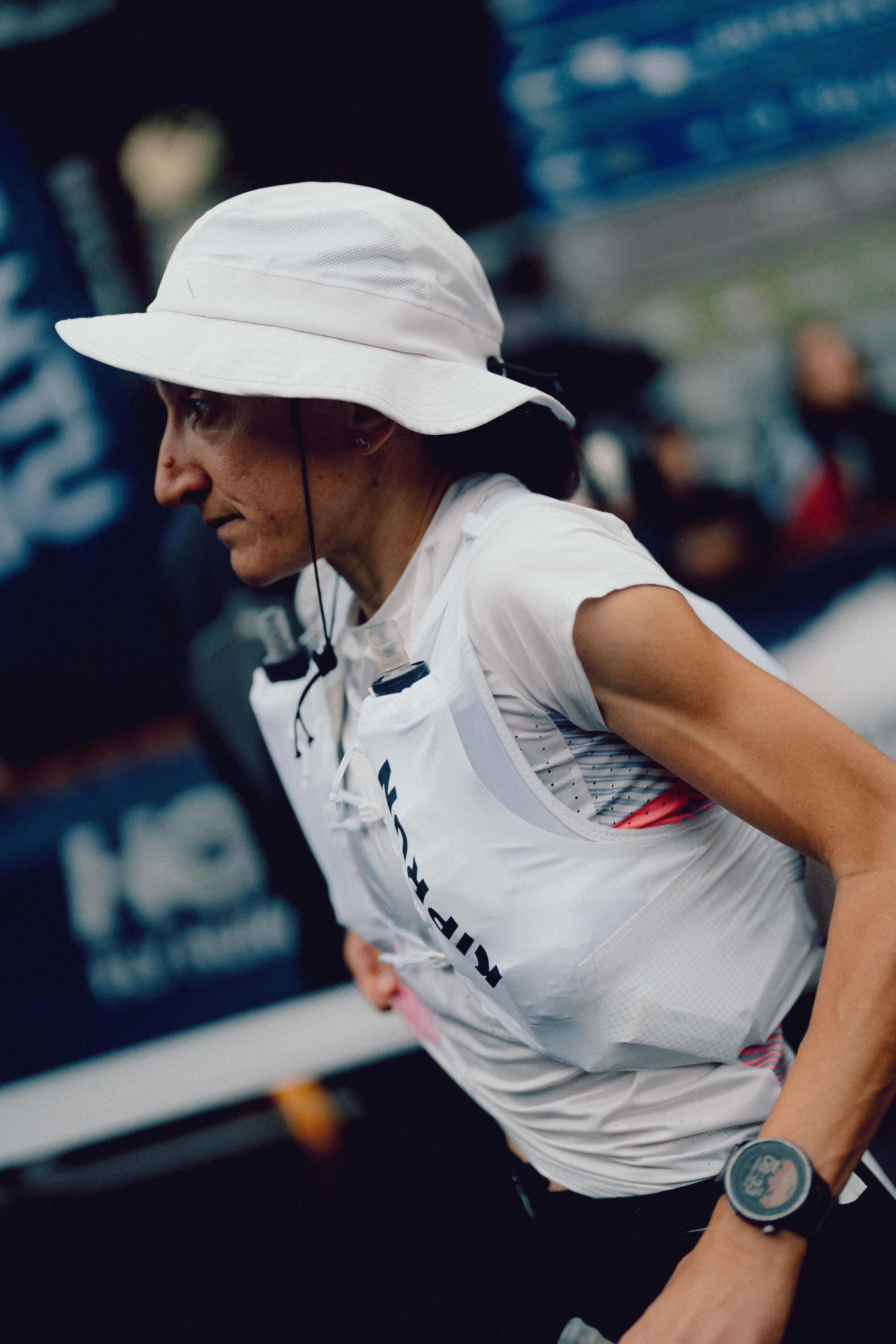 Gilet d'hydratation running unisexe - KIPRUN PROTEAM 10 blanc 22/22