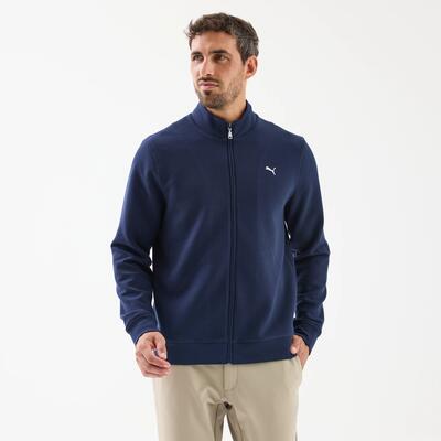 Golfjas cloudpunt heren winddicht marineblauw