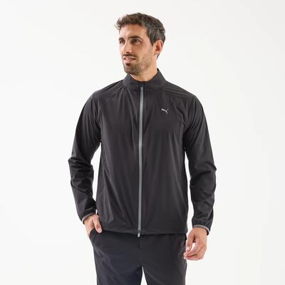 Giacca golf uomo Puma idrorepellente nera