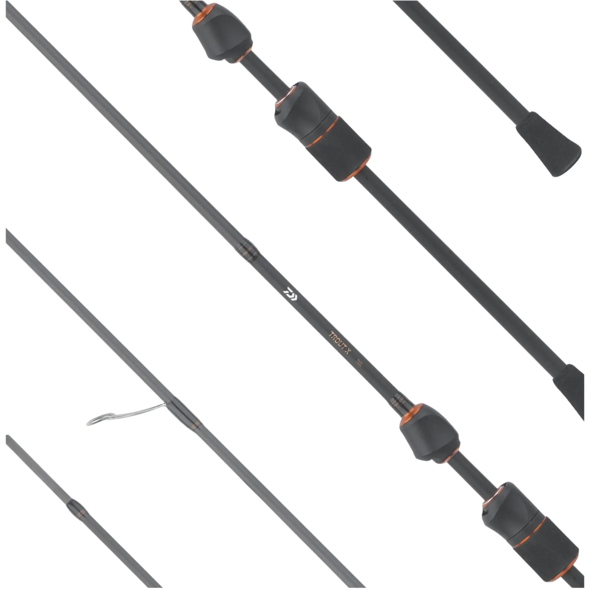 Canna pesca spinning trota Daiwa TROUT X 632UL S CI-CI 1.91m 0.5-1.5g 2/6