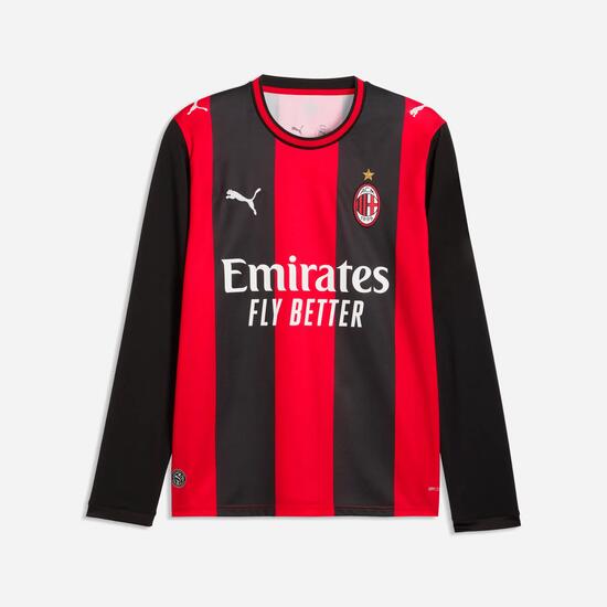 Maillot Domicile manches longues Adulte - Replica Milan AC saison 2026/2027