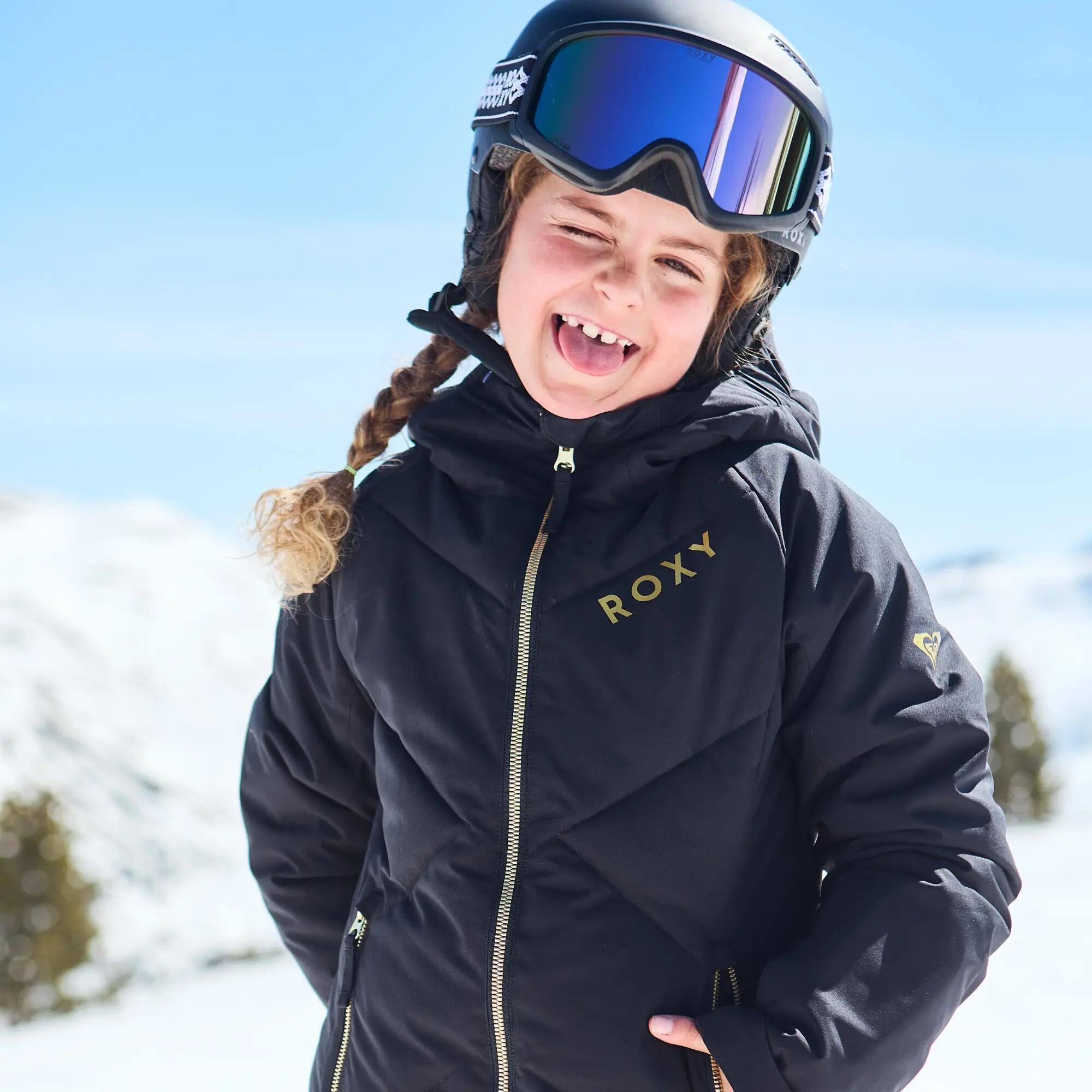 Jaqueta d'esquí nena molt càlida i impermeable Roxy Sandrift negre  13/13